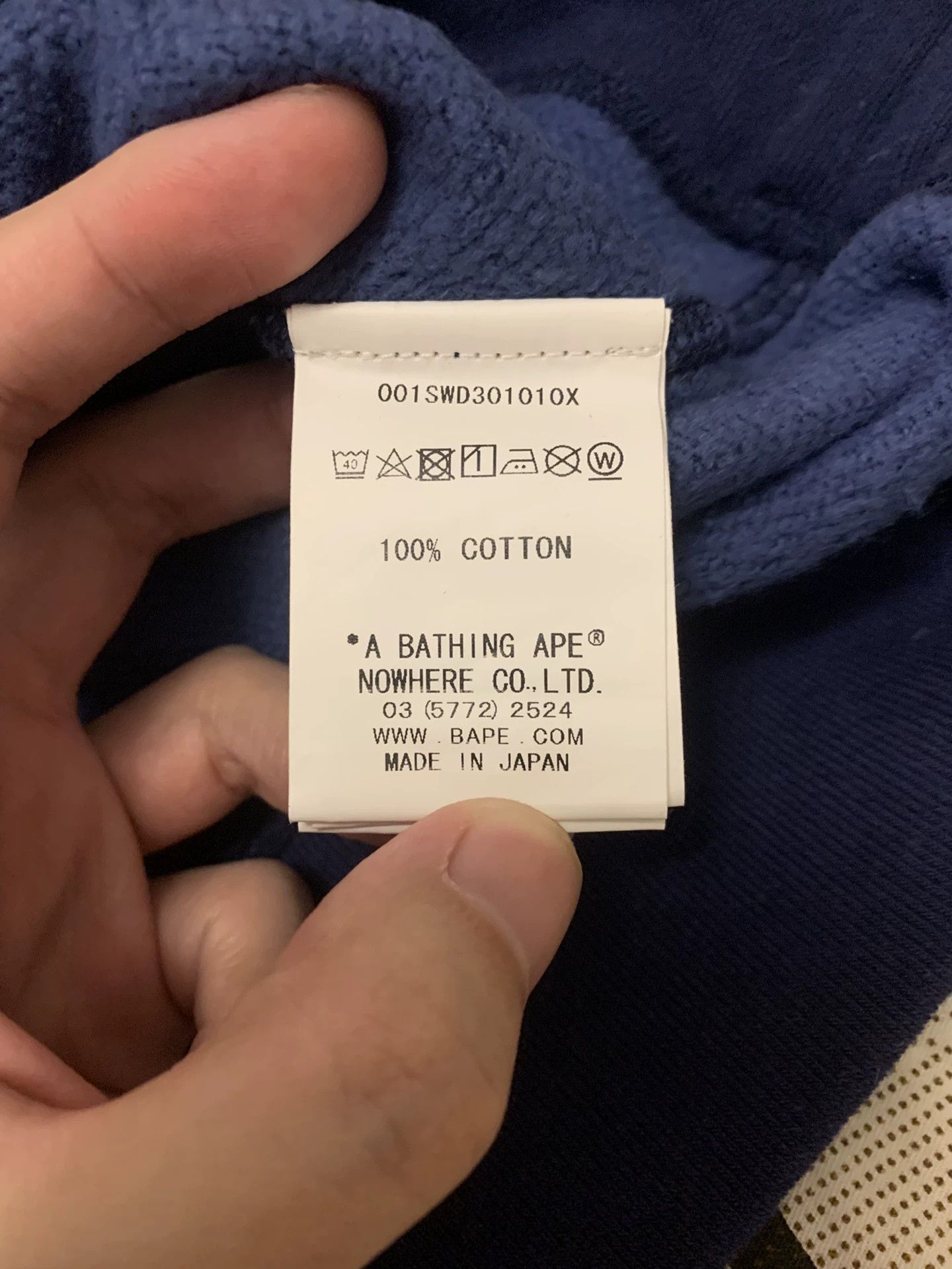 Bape Bape Camo Blue Hoodie S Men Size US S / EU 44-46 / 1 - 5 Thumbnail