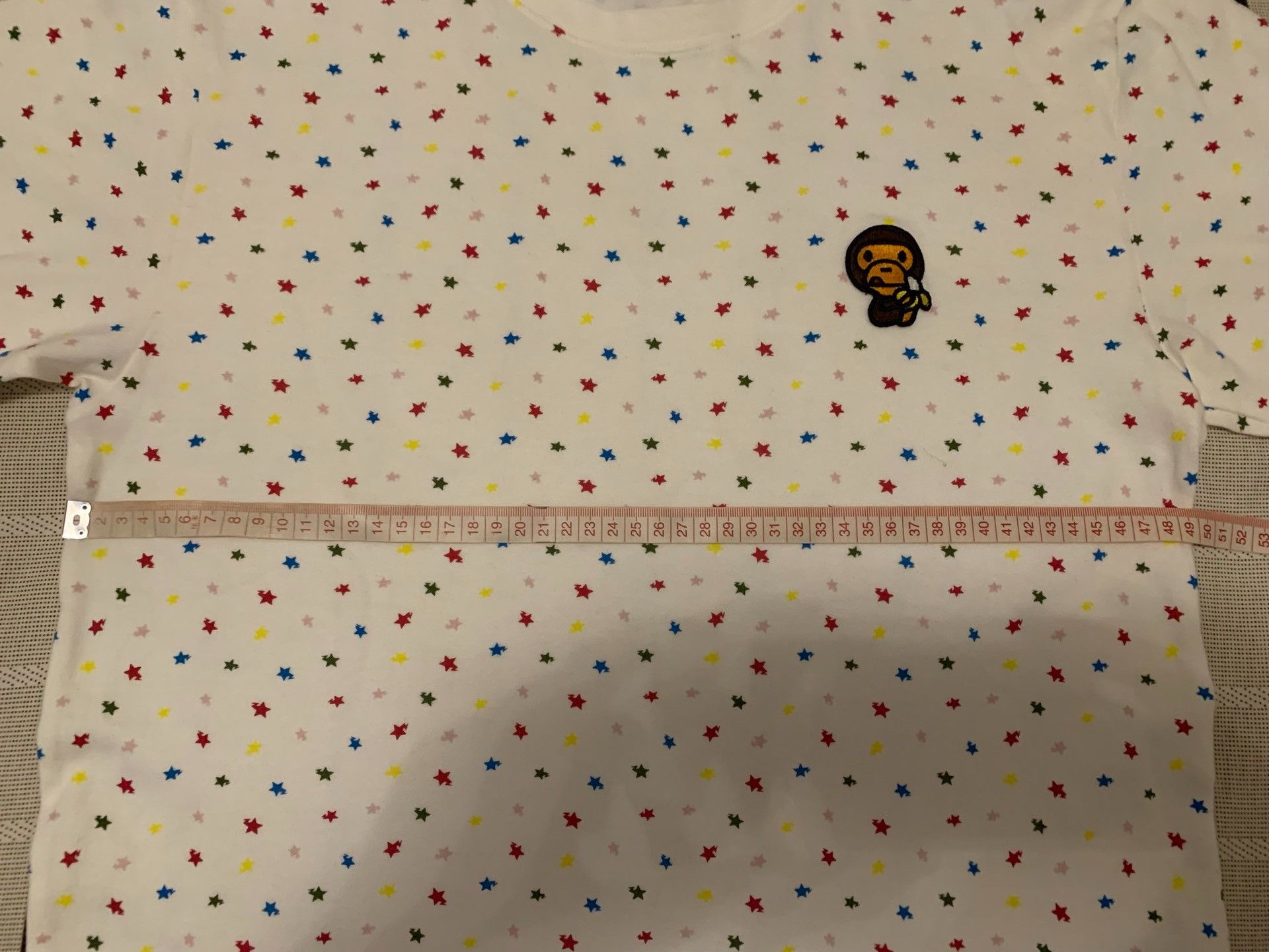 Bape Bape Rainbow Multi T-Shirt M Men Size US M / EU 48-50 / 2 - 8 Thumbnail