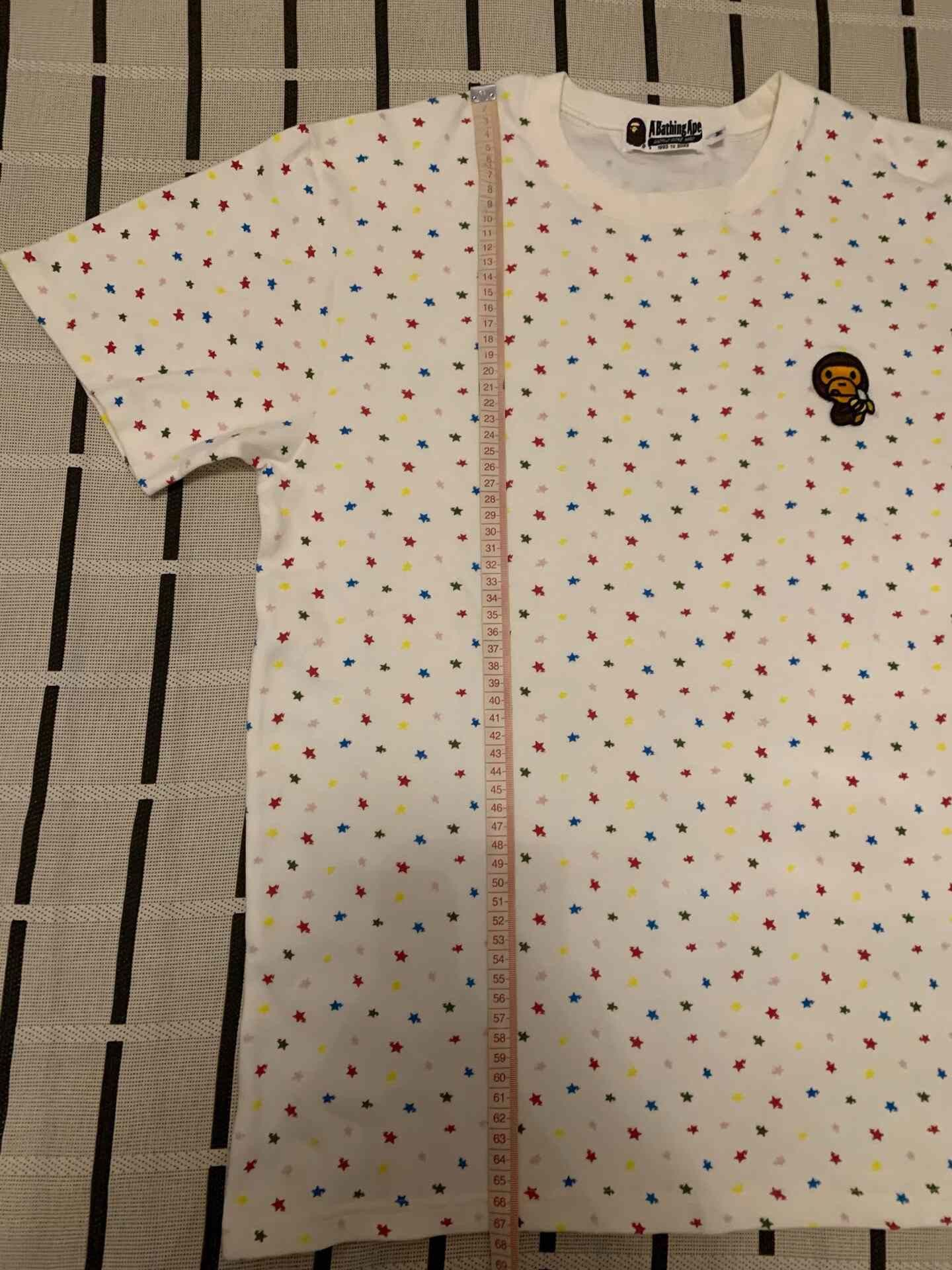 Bape Bape Rainbow Multi T-Shirt M Men Size US M / EU 48-50 / 2 - 7 Thumbnail