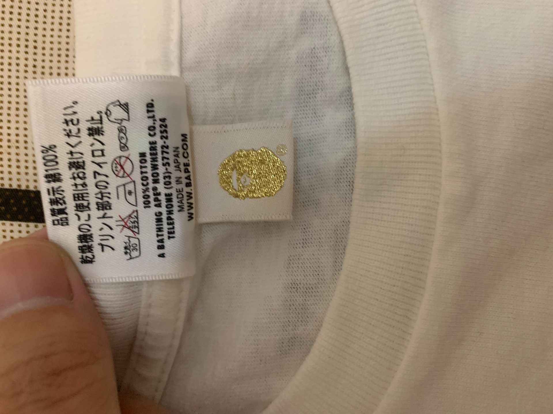 Bape Bape T-Shirt S Men Size US S / EU 44-46 / 1 - 4 Thumbnail