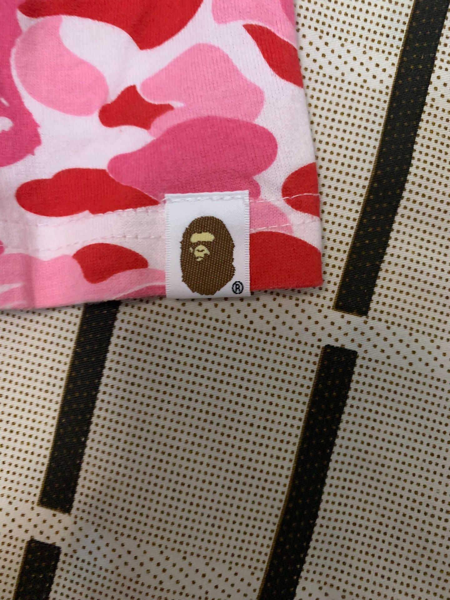 Bape Bape Camo Ape Head Pink T-Shirt M Men Size US M / EU 48-50 / 2 - 6 Thumbnail