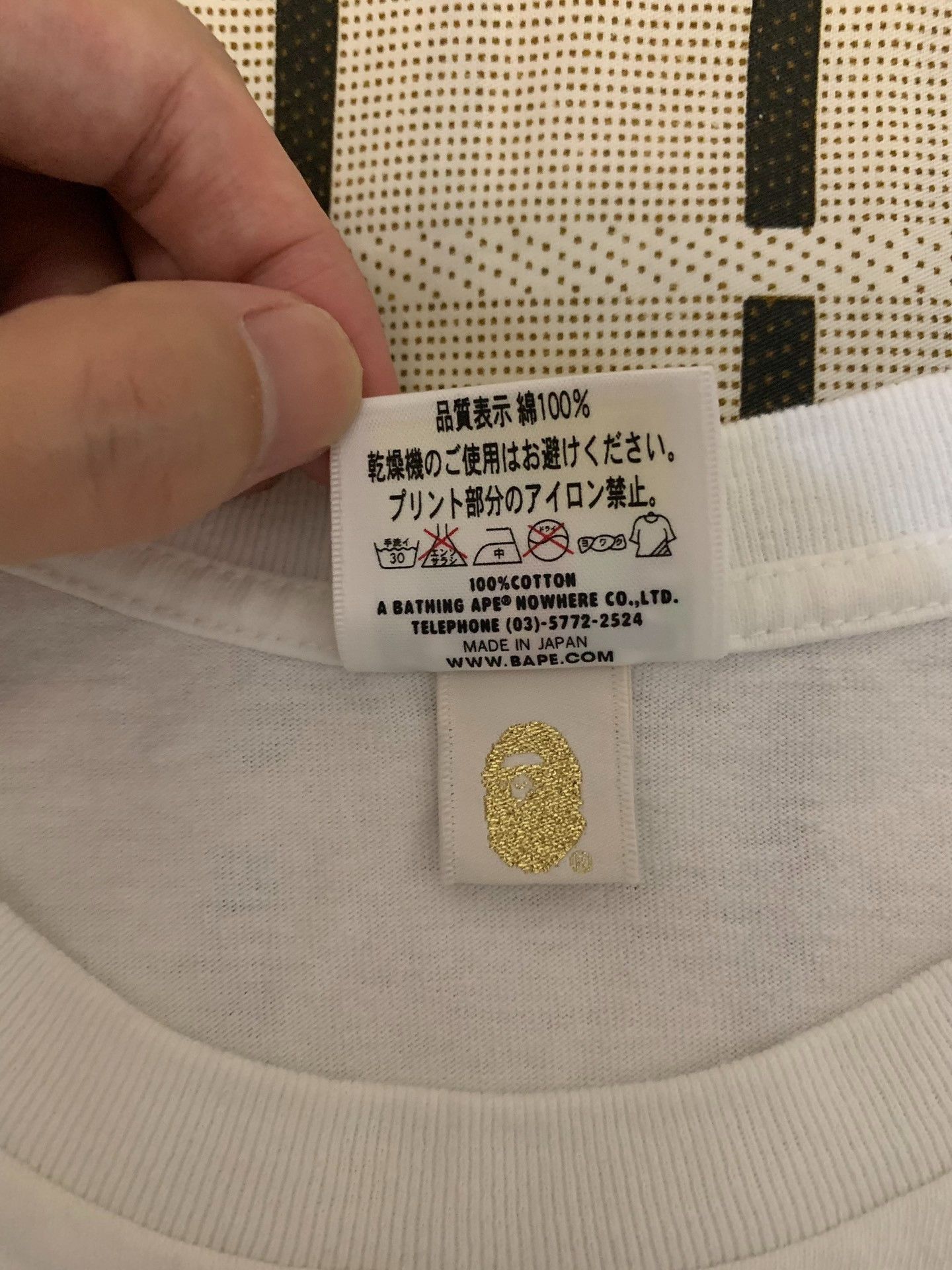 Bape Bape T-Shirt L Men Size US L / EU 52-54 / 3 - 4 Thumbnail