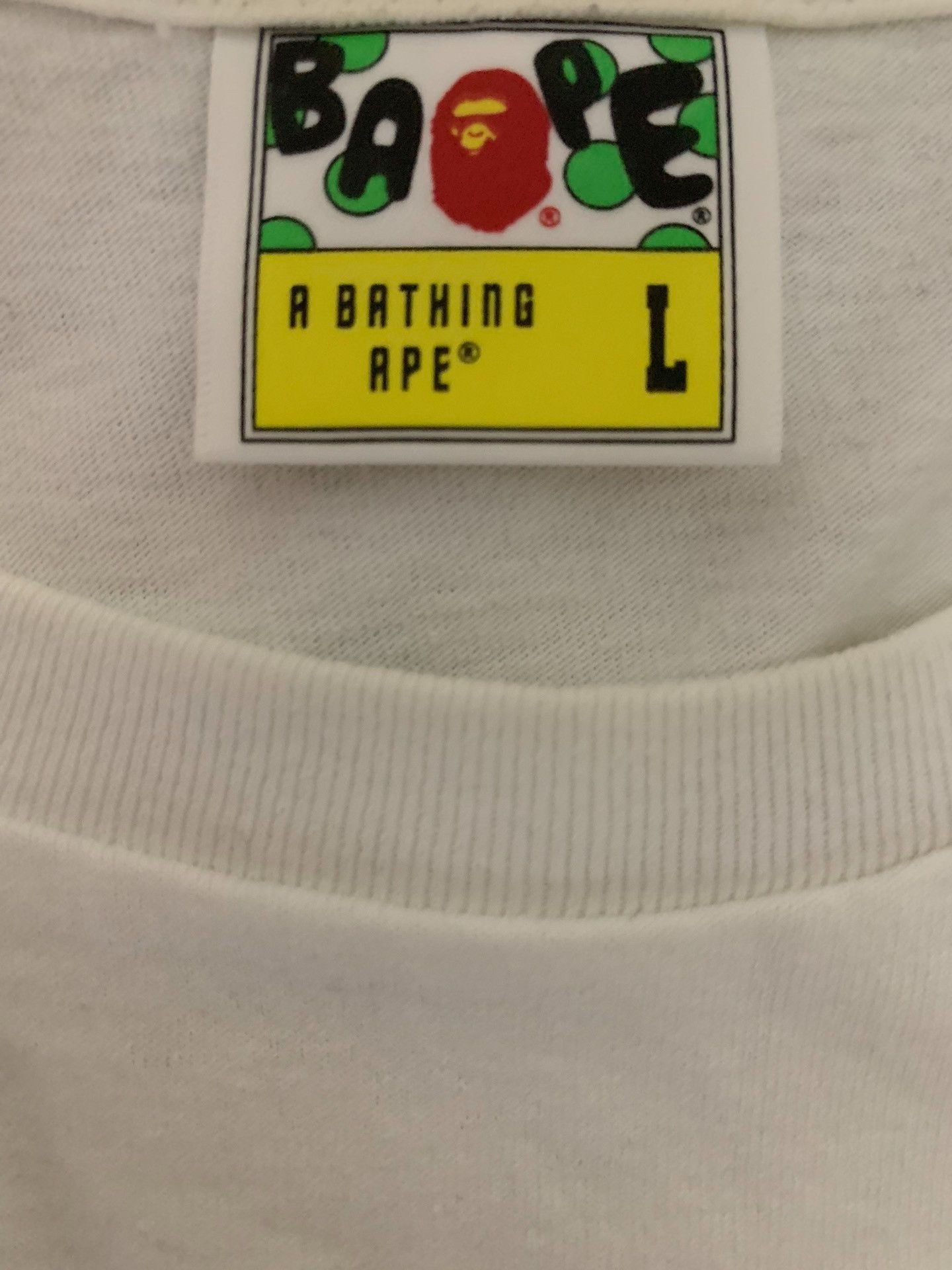 Bape Bape Shark T-Shirt L Men Size US L / EU 52-54 / 3 - 3 Thumbnail