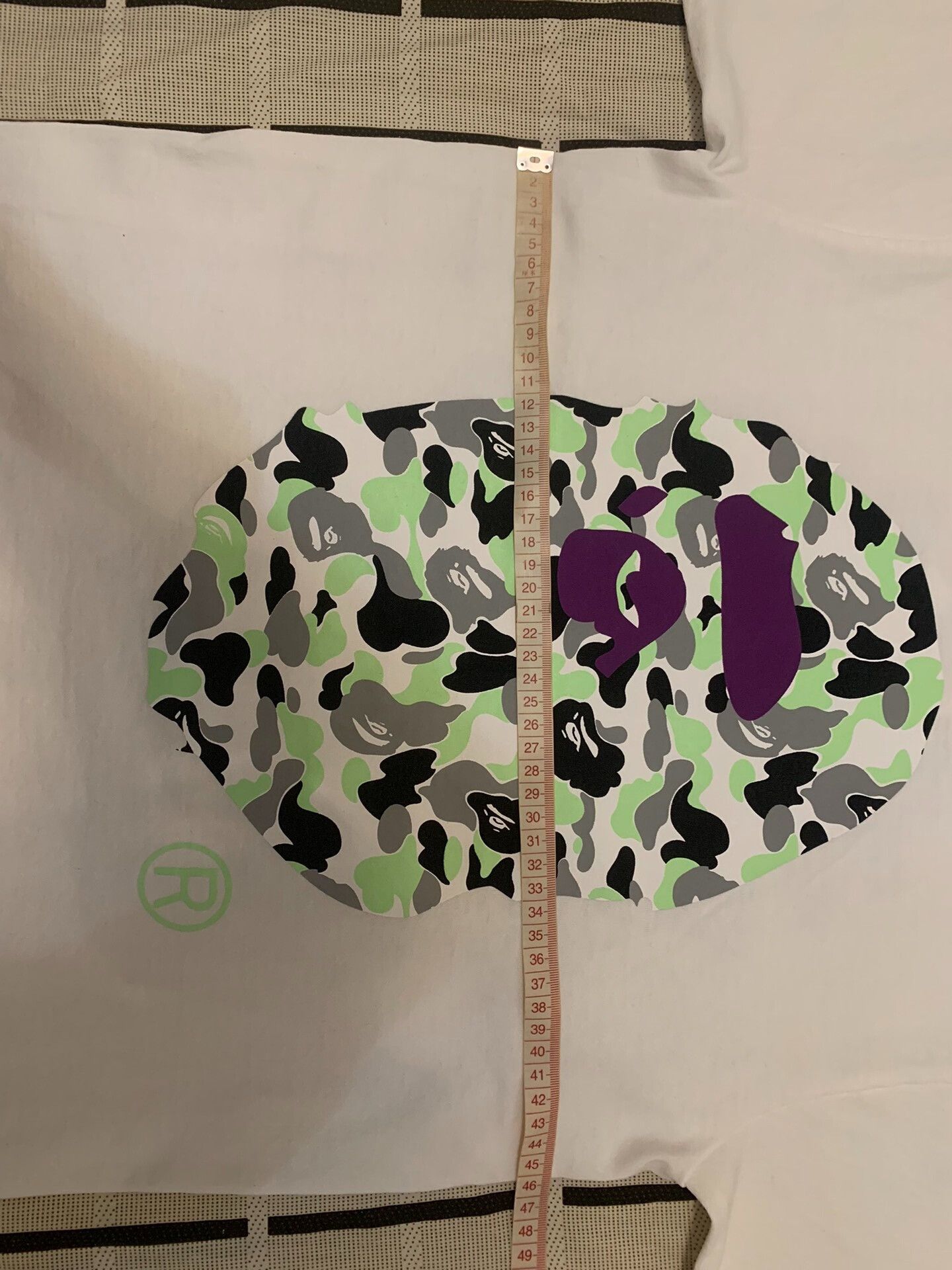 Bape Bape Glow Ape Head T-Shirt S Men Size US S / EU 44-46 / 1 - 8 Thumbnail