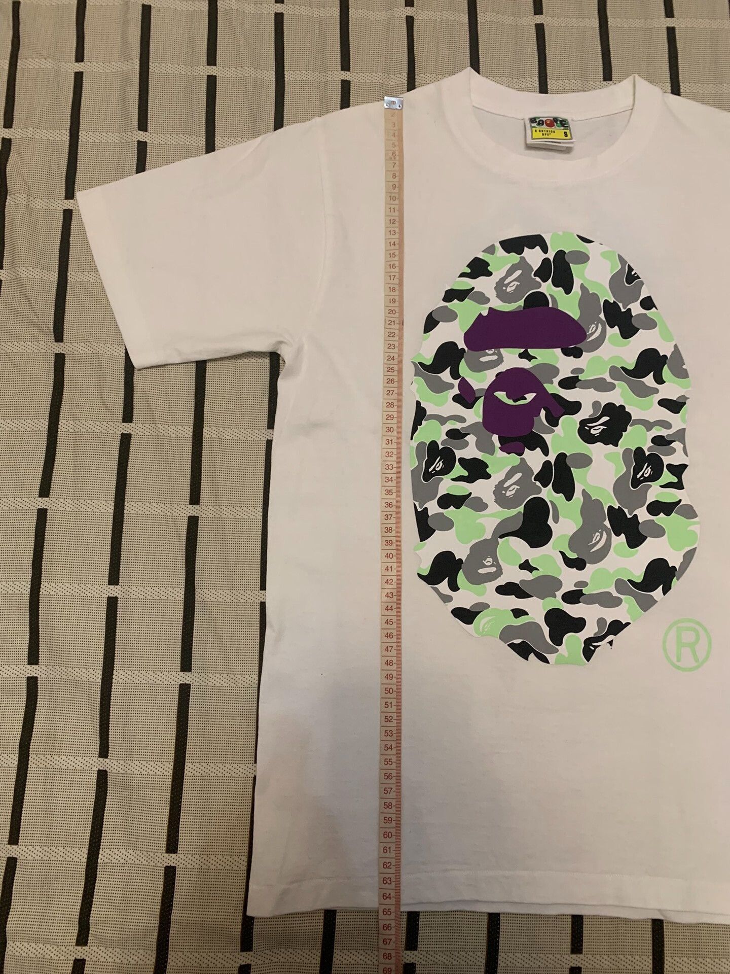 Bape Bape Glow Ape Head T-Shirt S Men Size US S / EU 44-46 / 1 - 7 Thumbnail