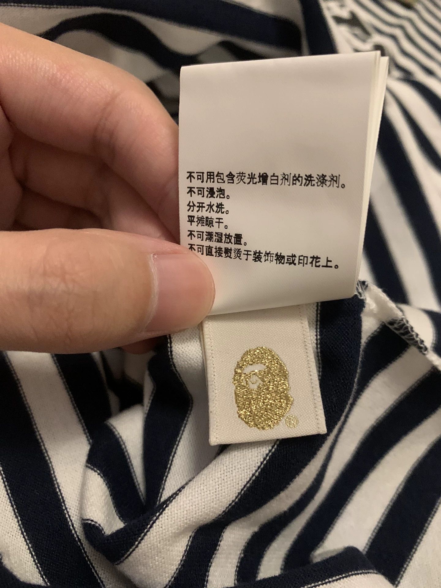 Bape Bape T-Shirt L Men Size US L / EU 52-54 / 3 - 5 Thumbnail