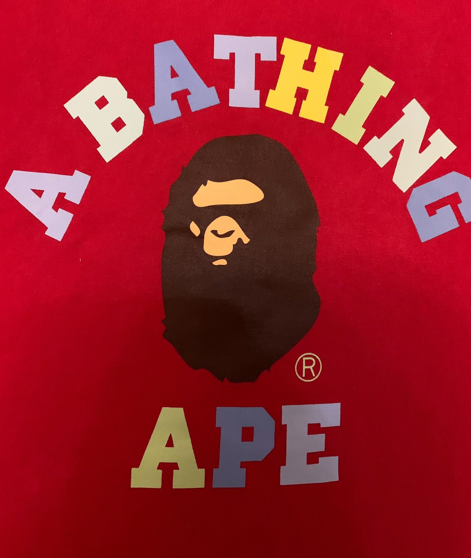 Bape Bape Ape Head Multi T-Shirt M Men Size US M / EU 48-50 / 2 - 2 Thumbnail