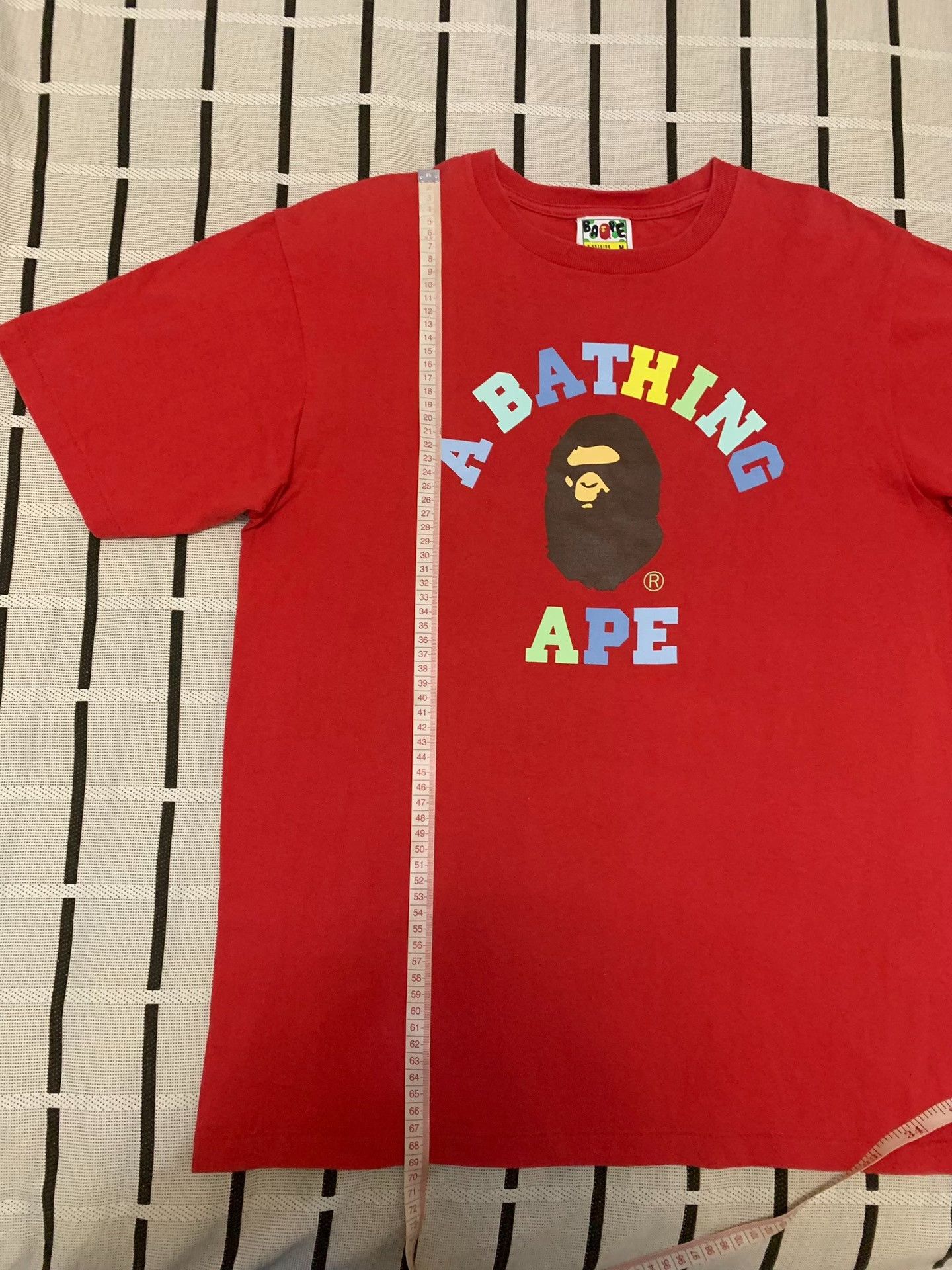 Bape Bape Ape Head Multi T-Shirt M Men Size US M / EU 48-50 / 2 - 7 Thumbnail