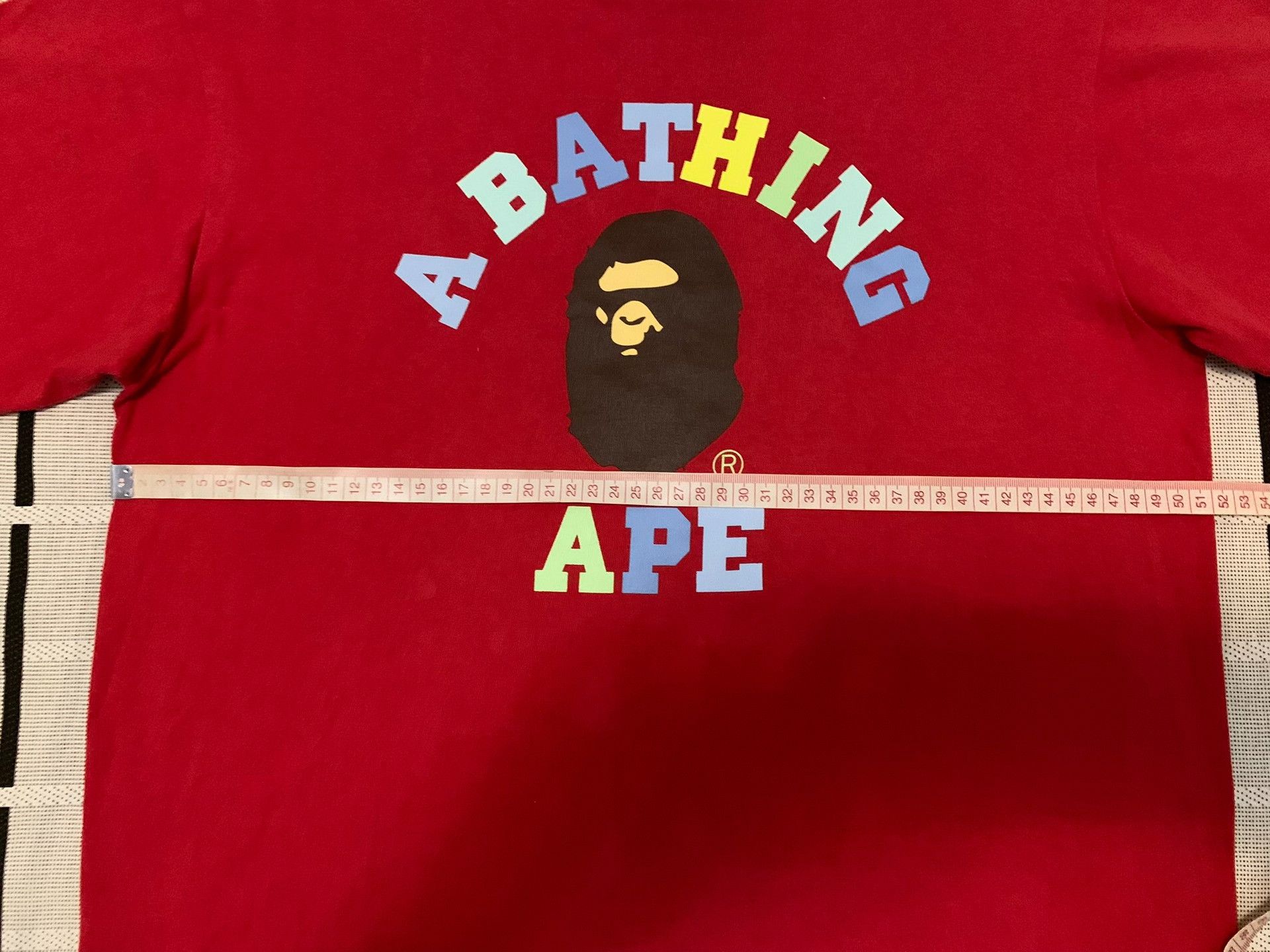 Bape Bape Ape Head Multi T-Shirt M Men Size US M / EU 48-50 / 2 - 8 Thumbnail
