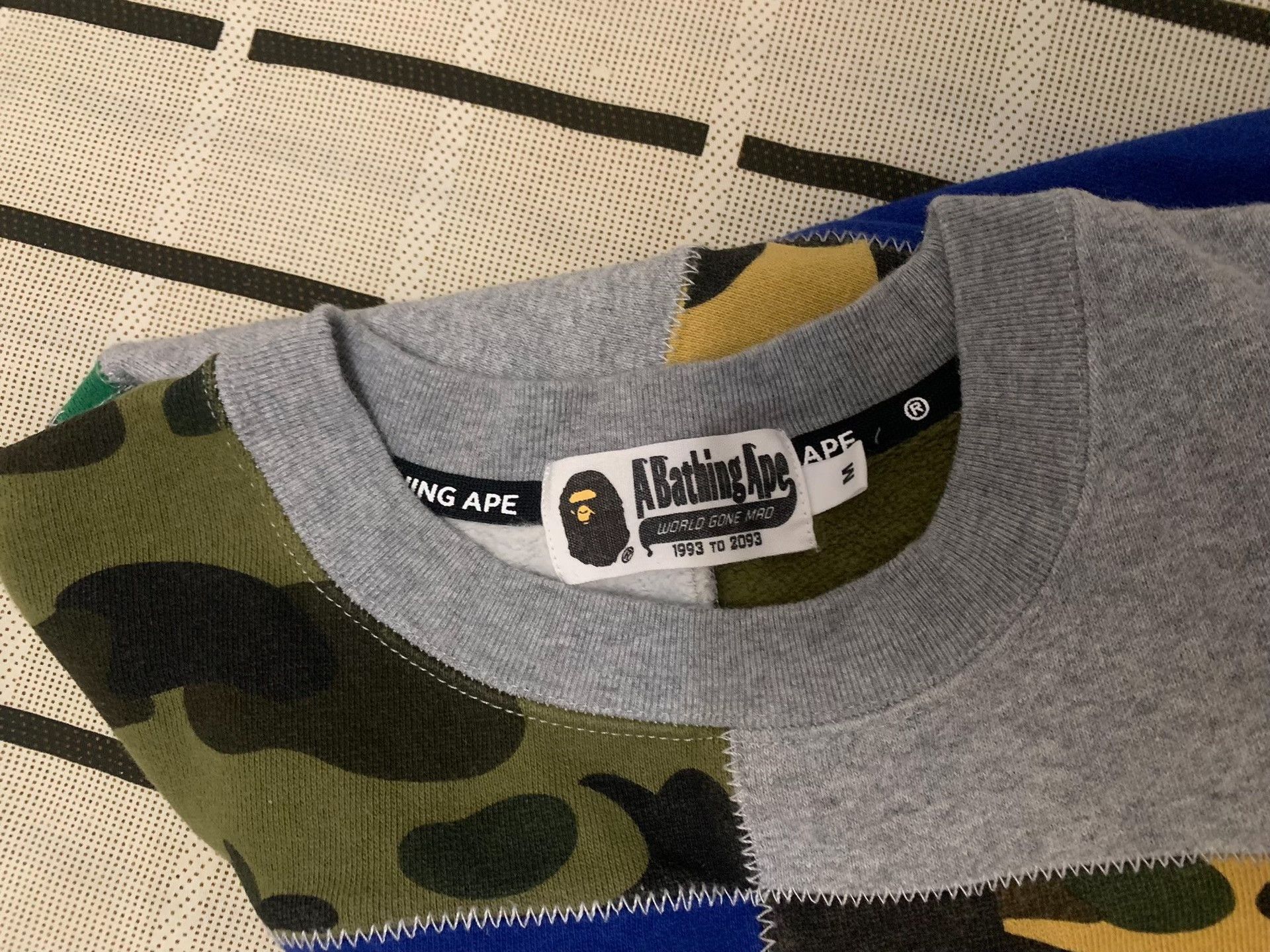 Bape Bape Shark Camo Multi Hoodie M Men Size US M / EU 48-50 / 2 - 3 Thumbnail