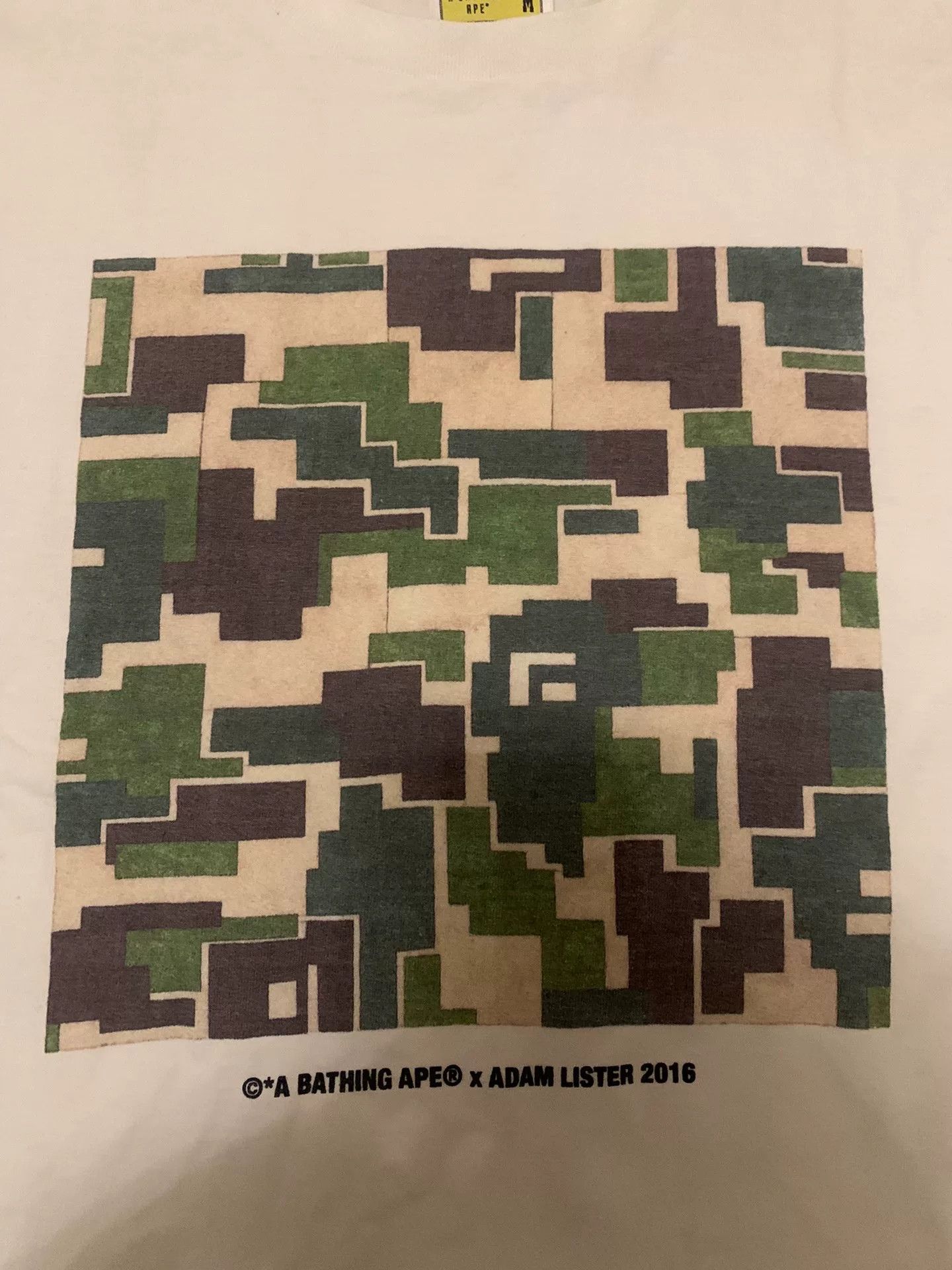 Bape Bape Green T-Shirt M Men Size US M / EU 48-50 / 2 - 2 Thumbnail