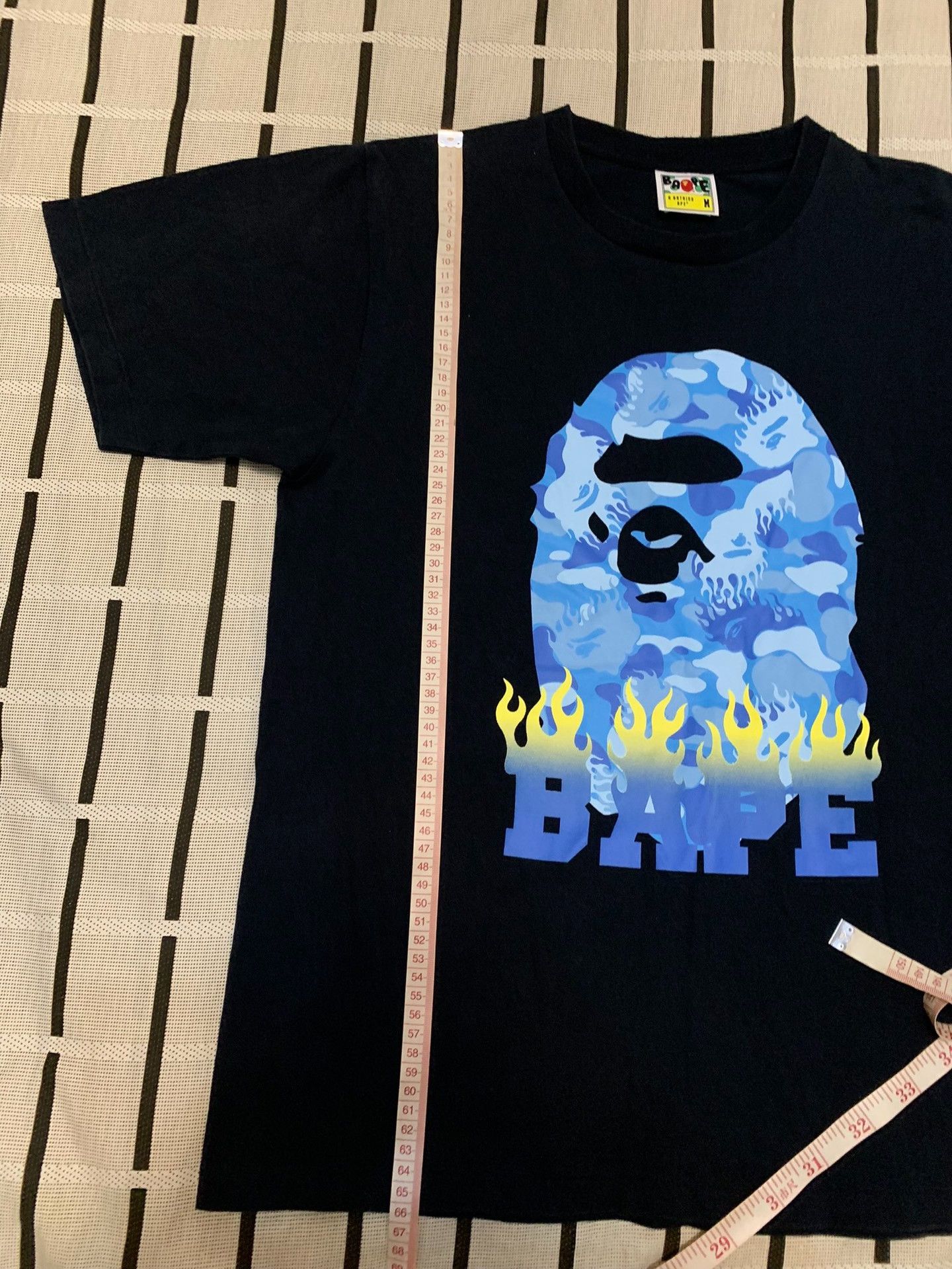 Bape Bape Camo Ape Head Orange T-Shirt M Men Size US M / EU 48-50 / 2 - 7 Thumbnail
