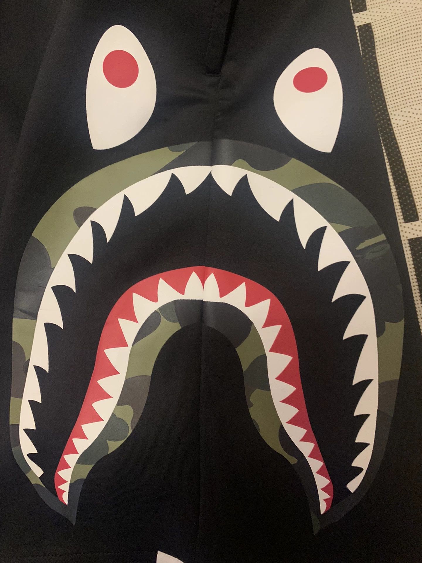 Bape Bape Shark Camo Green Casual Pants L Men Size US 34 / EU 50 - 3 Thumbnail