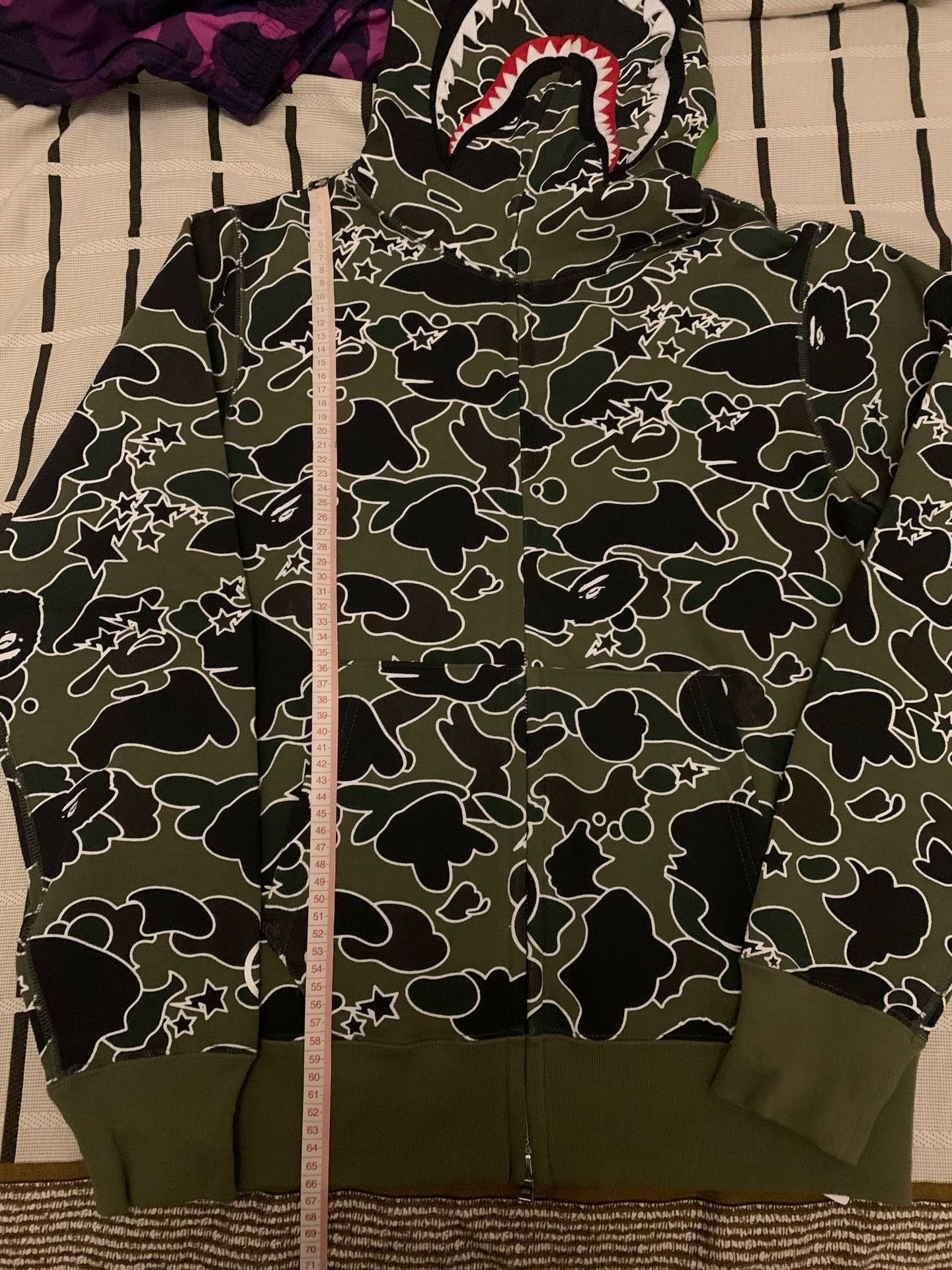 Bape Bape Shark White Hoodie M Men Size US M / EU 48-50 / 2 - 7 Thumbnail