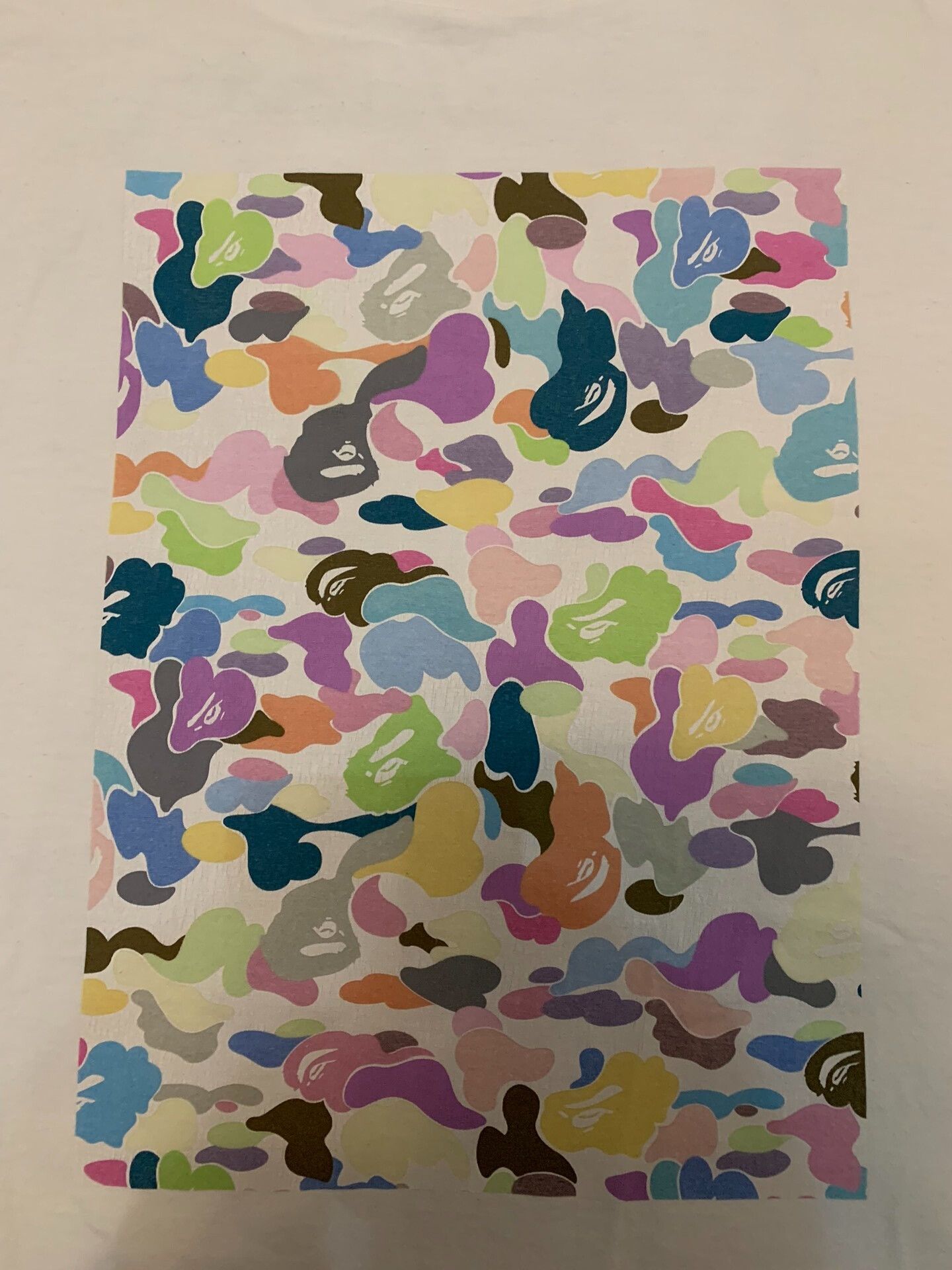 Bape Bape Retro Camo Multi T-Shirt L Men Size US L / EU 52-54 / 3 - 2 Thumbnail