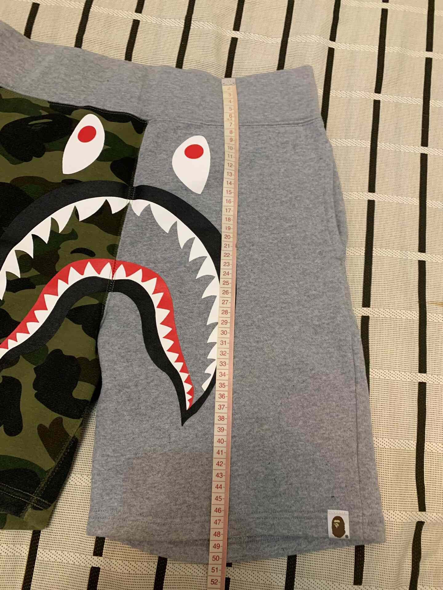 Bape Bape Shark Camo Green Casual Pants S Men Size US 30 / EU 46 - 8 Thumbnail