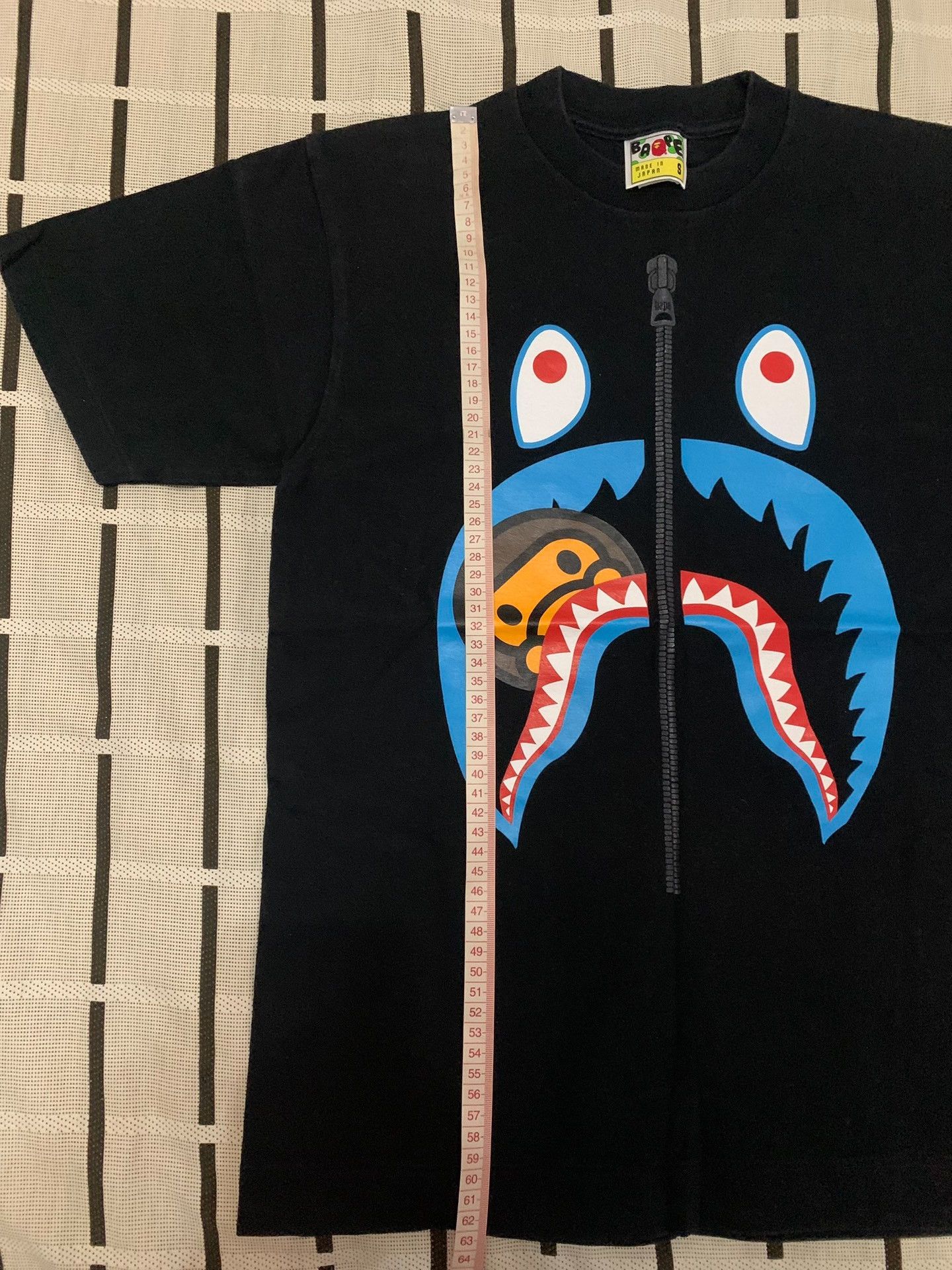 Bape Bape Shark Gold T-Shirt S Men Size US S / EU 44-46 / 1 - 6 Thumbnail