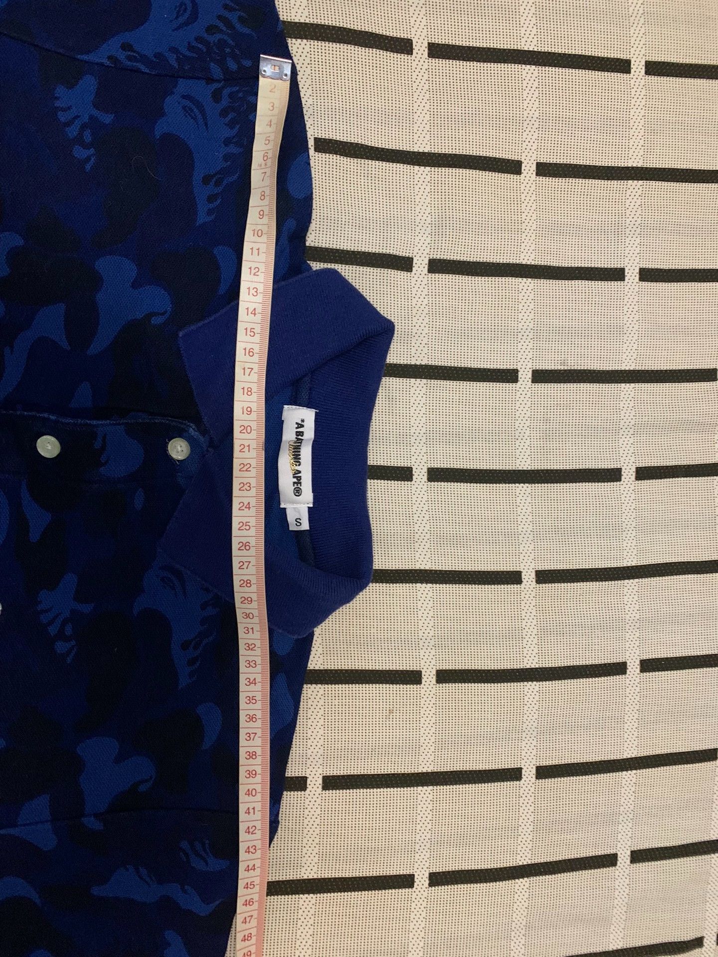Bape Bape Camo Ape Head Orange Polo S Men Size US S / EU 44-46 / 1 - 8 Thumbnail