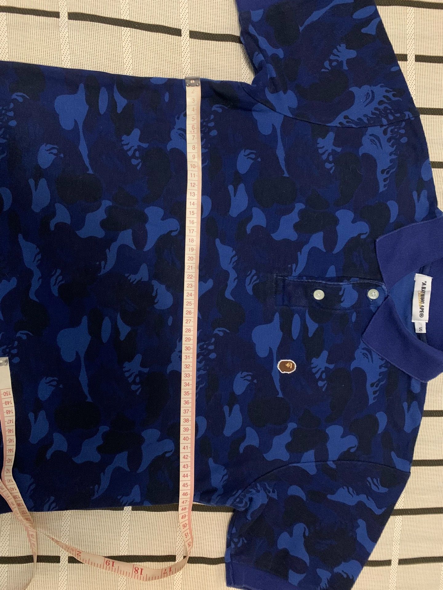 Bape Bape Camo Ape Head Orange Polo S Men Size US S / EU 44-46 / 1 - 7 Thumbnail