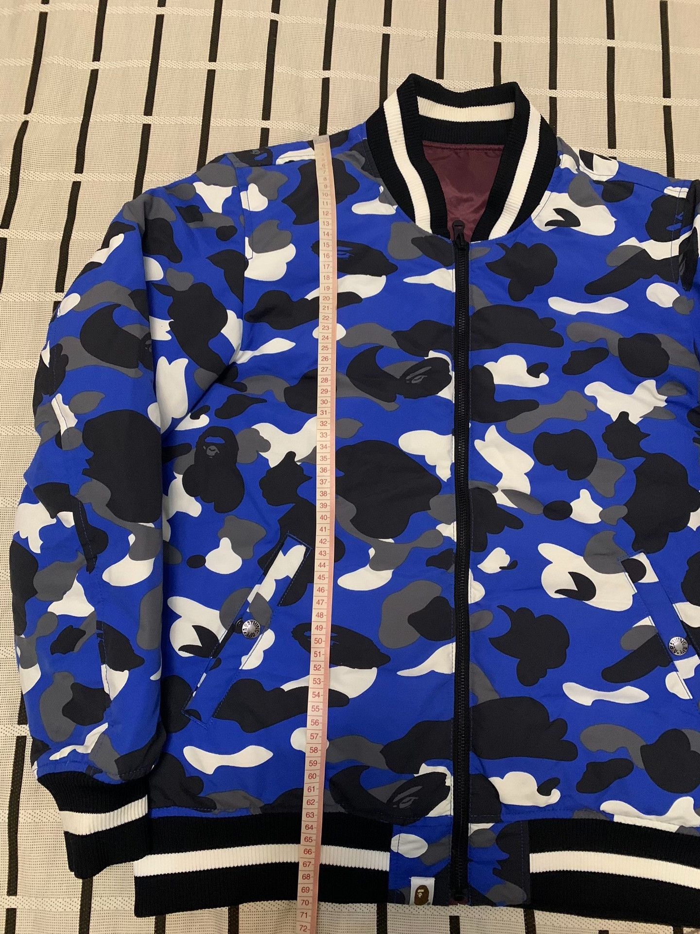 Bape Bape Wool Camo Heavy Coat L Men Size US L / EU 52-54 / 3 - 7 Thumbnail