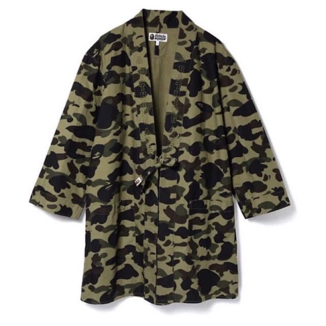 Bape Bape Camo Long Green Light Jacket M Men Size US M / EU 48-50 / 2 - 2 Thumbnail