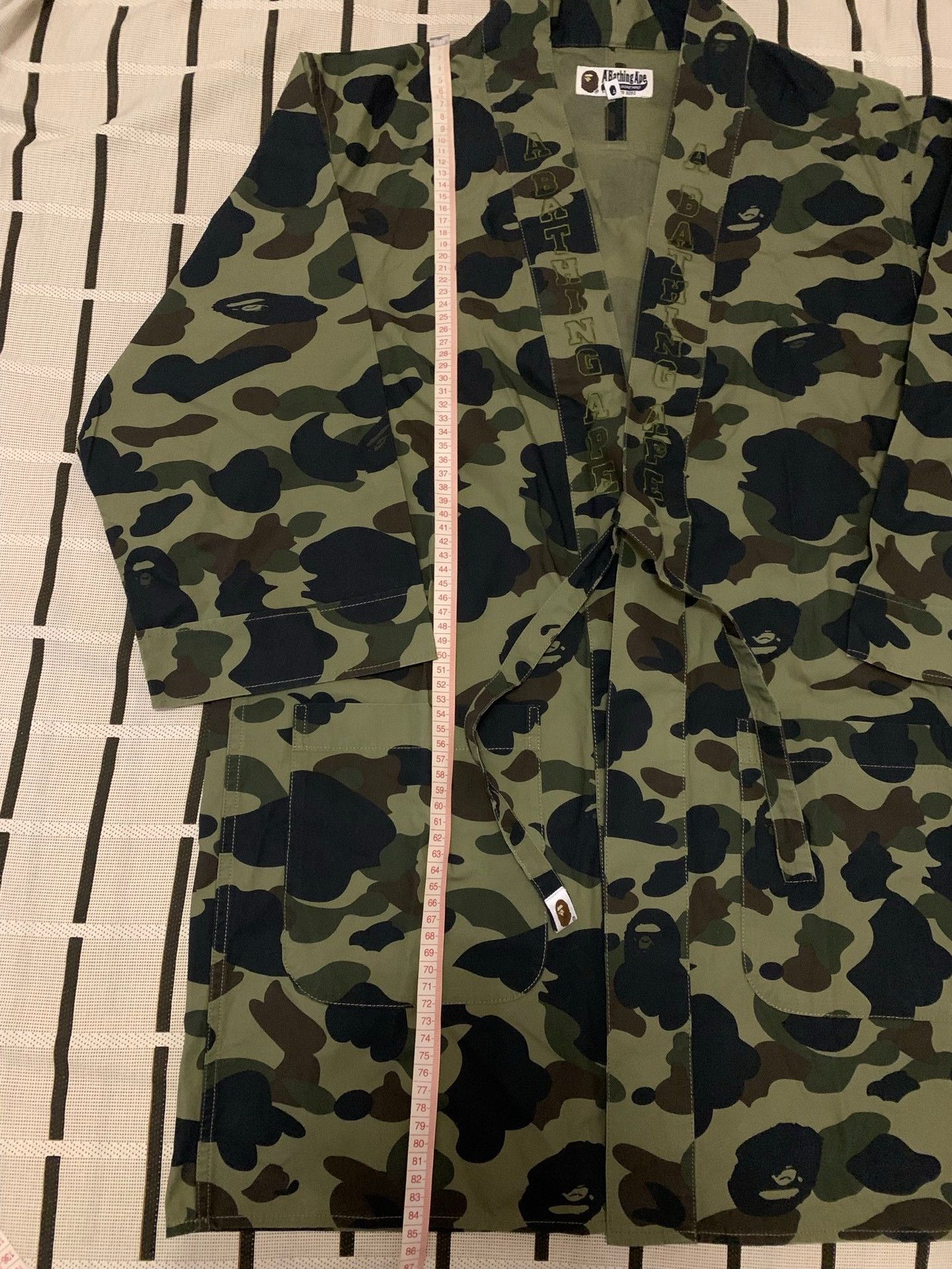 Bape Bape Camo Long Green Light Jacket M Men Size US M / EU 48-50 / 2 - 7 Thumbnail