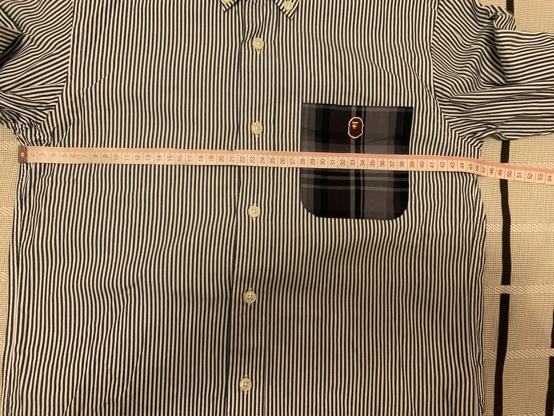Bape Bape Striped Shirt S Men Size US S / EU 44-46 / 1 - 8 Thumbnail