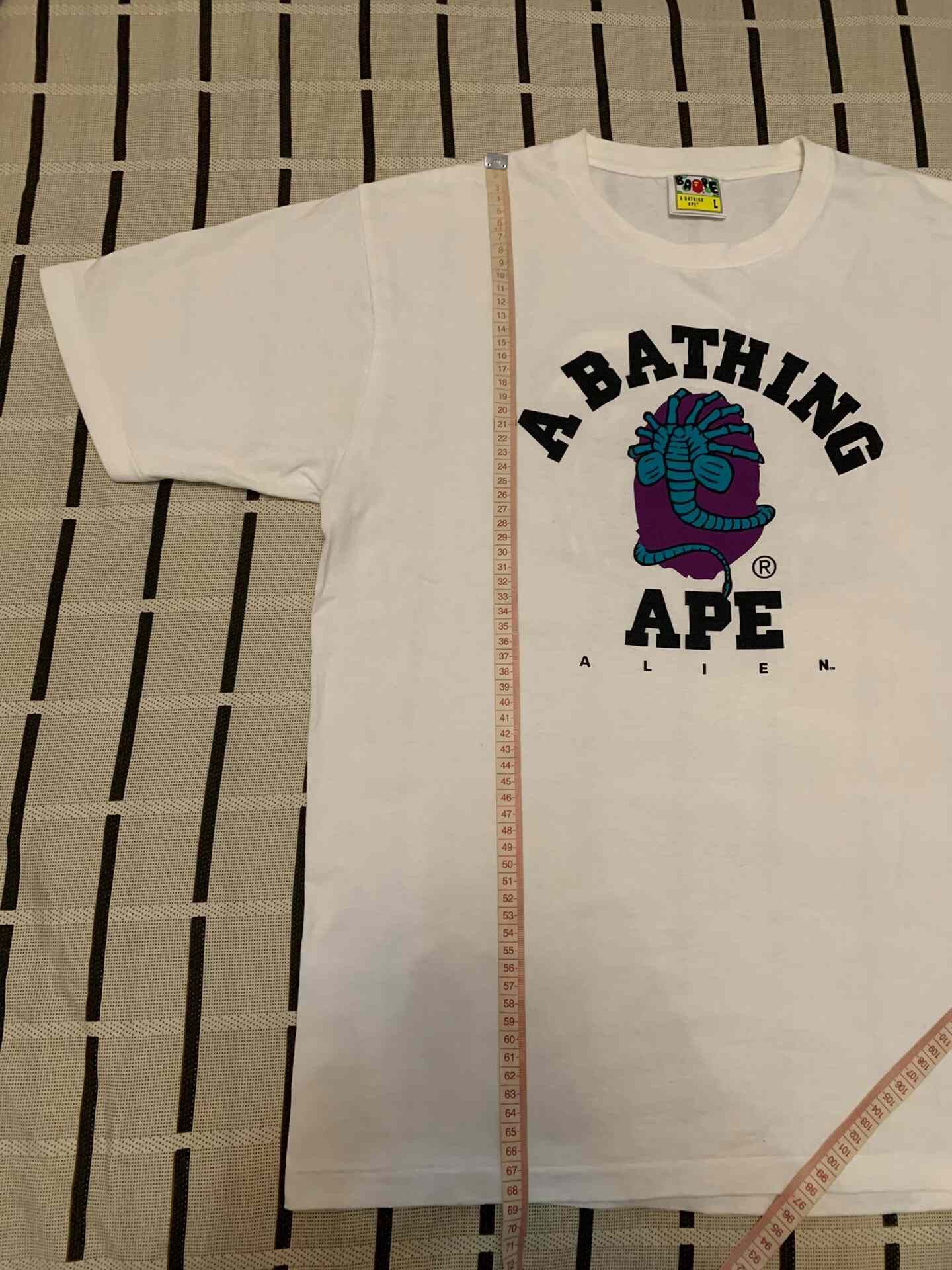 Bape Bape Collab Printed T-Shirt L Men Size US L / EU 52-54 / 3 - 7 Thumbnail
