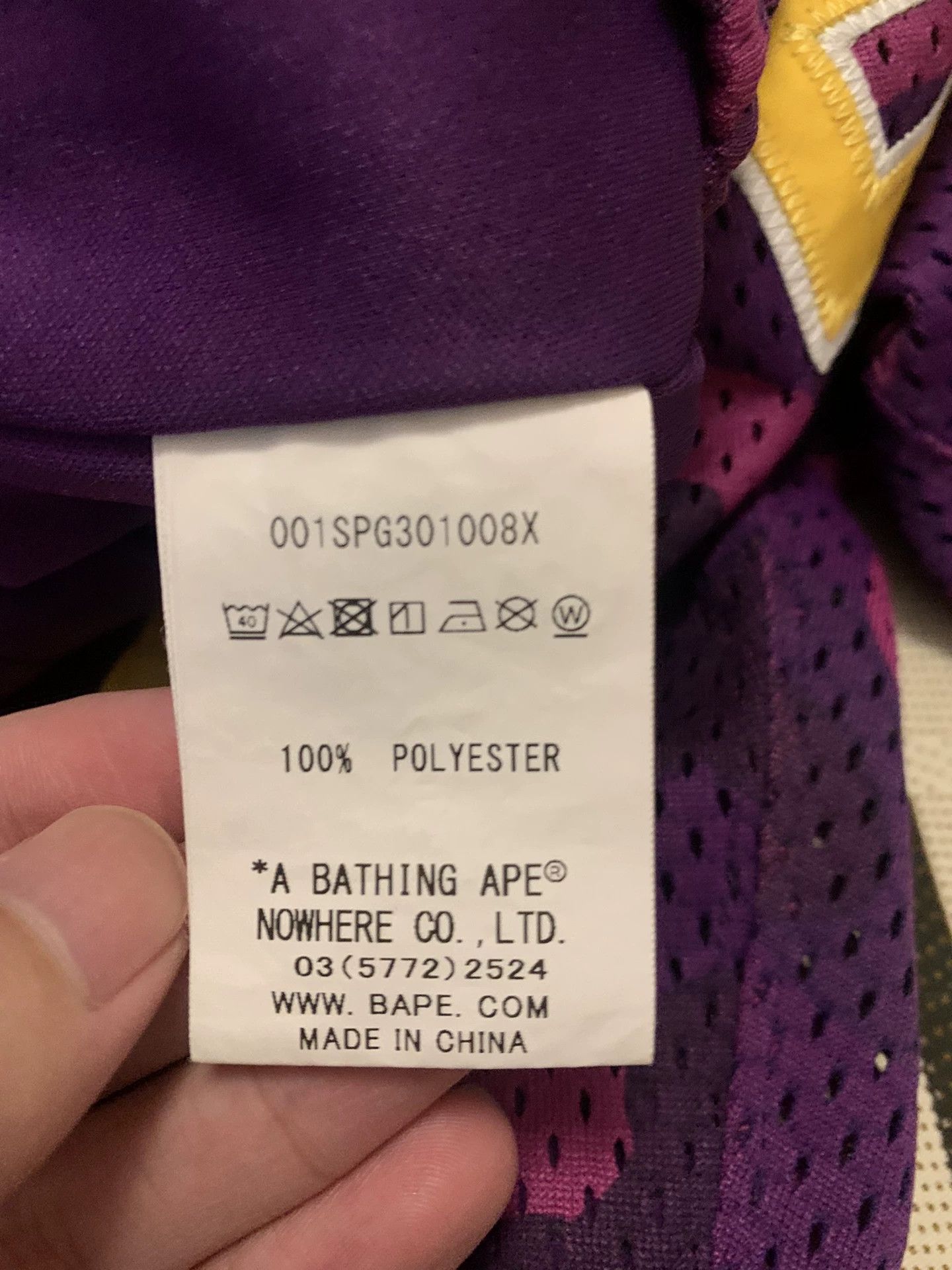 Bape Bape Basketball Purple Shorts M Men Size US 32 / EU 48 - 5 Thumbnail