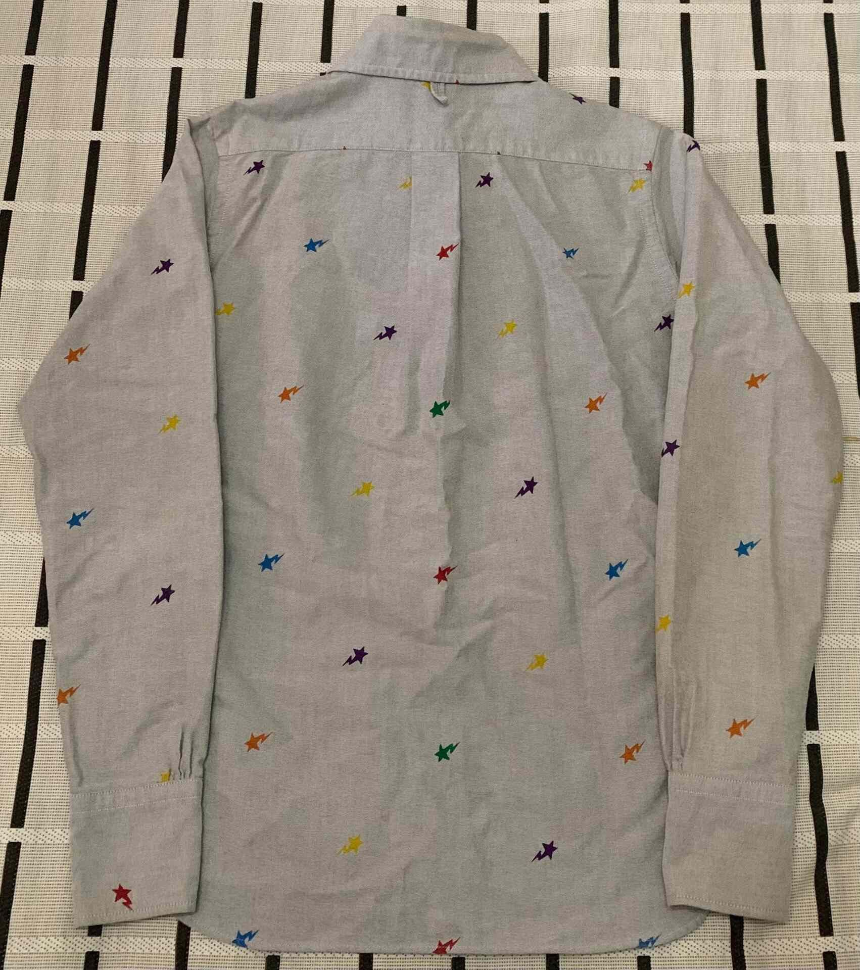 Bape Bape Rainbow Multi Shirt XS Men Size US XS / EU 42 / 0 - 2 Thumbnail