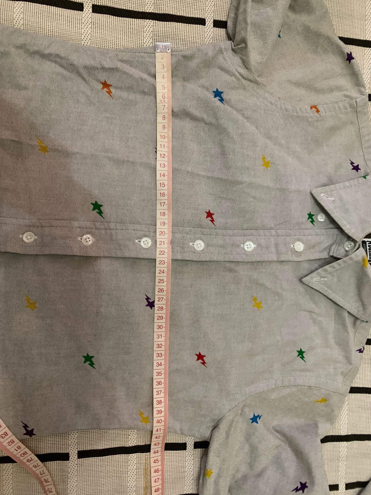 Bape Bape Rainbow Multi Shirt XS Men Size US XS / EU 42 / 0 - 8 Thumbnail