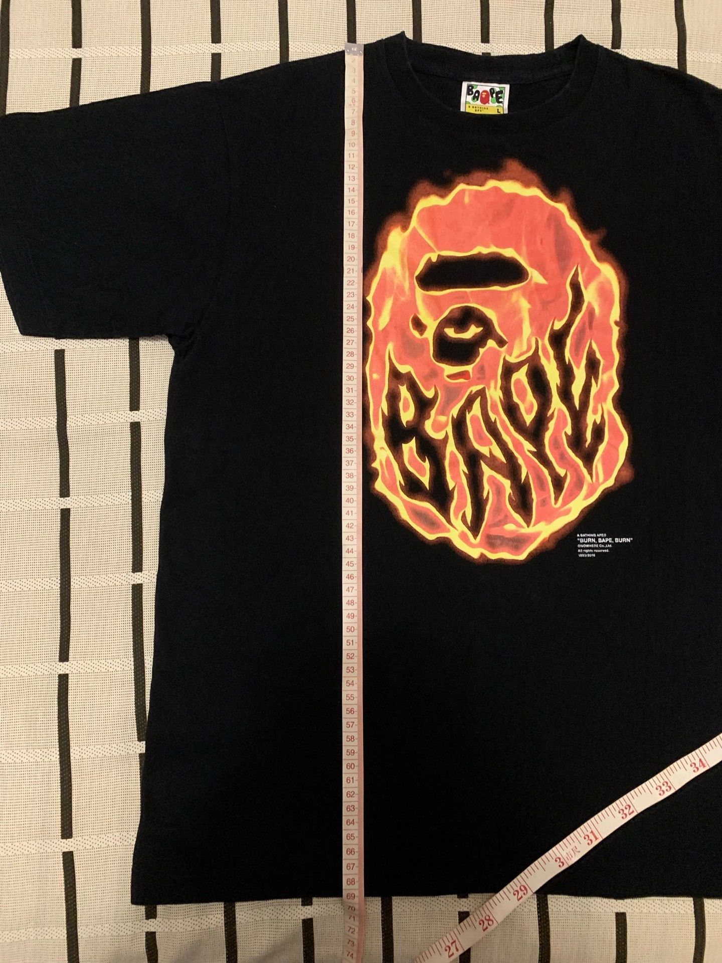 Bape Bape Ape Head Red T-Shirt L Men Size US L / EU 52-54 / 3 - 7 Thumbnail