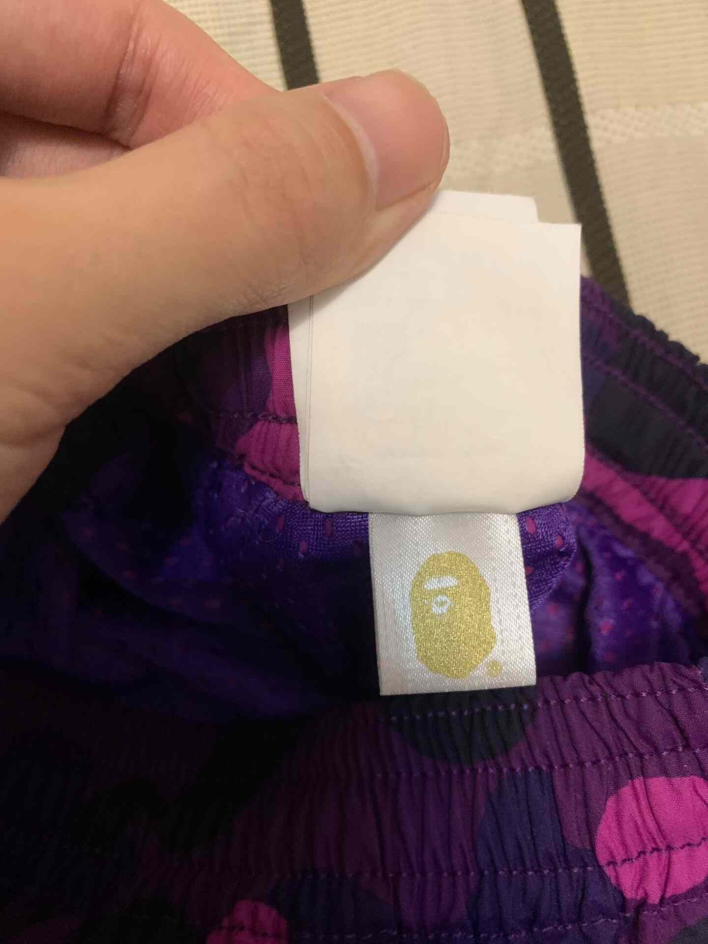 Bape Bape Shark Camo Purple Shorts M Men Size US 32 / EU 48 - 7 Thumbnail