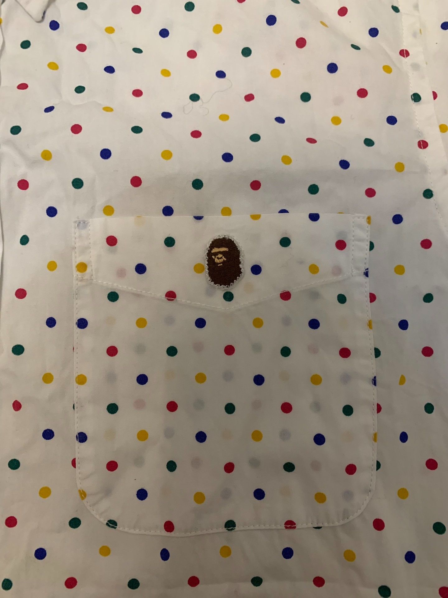 Bape Bape Ape Head Multi Shirt M Men Size US M / EU 48-50 / 2 - 3 Thumbnail