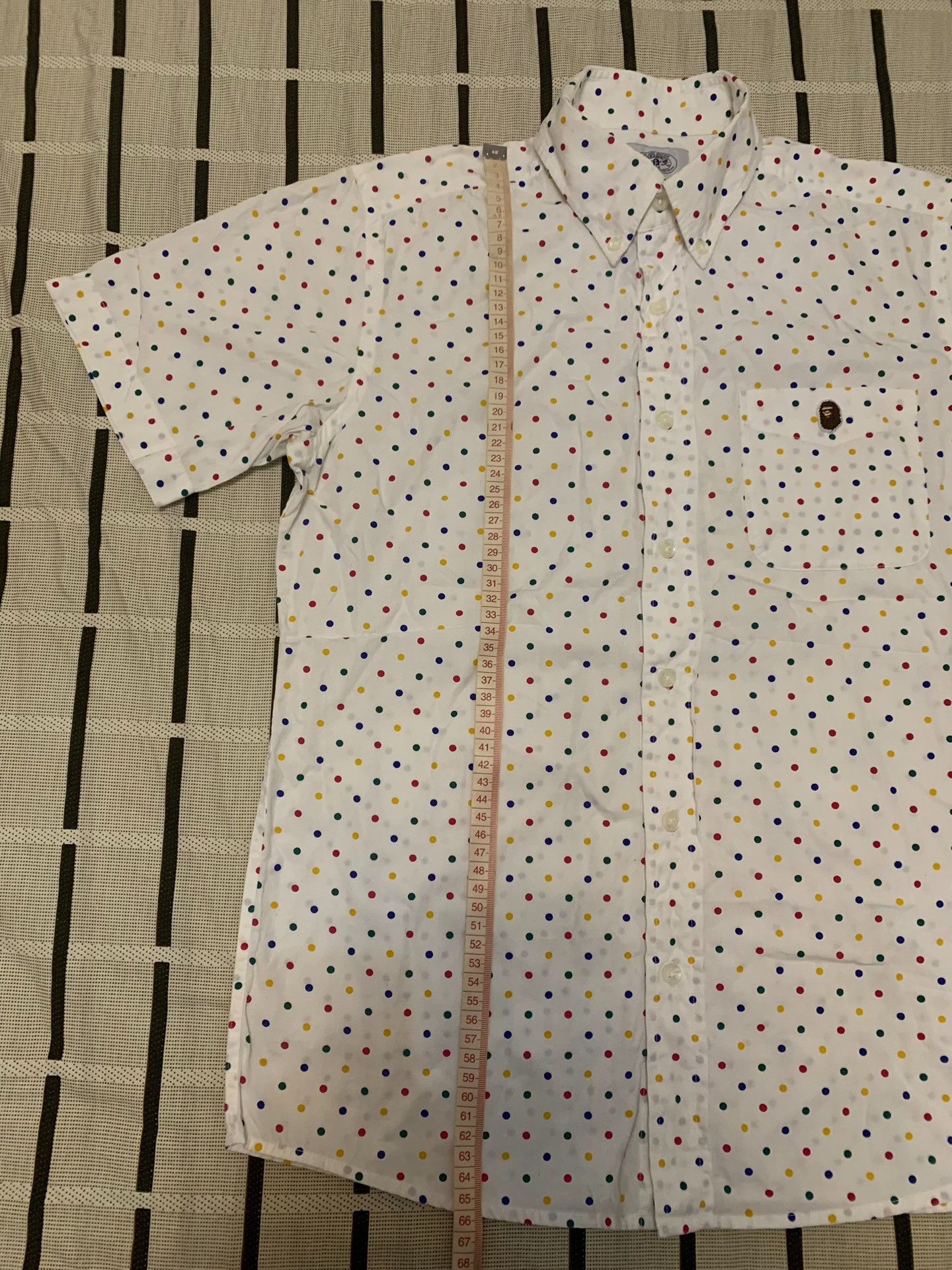 Bape Bape Ape Head Multi Shirt M Men Size US M / EU 48-50 / 2 - 7 Thumbnail