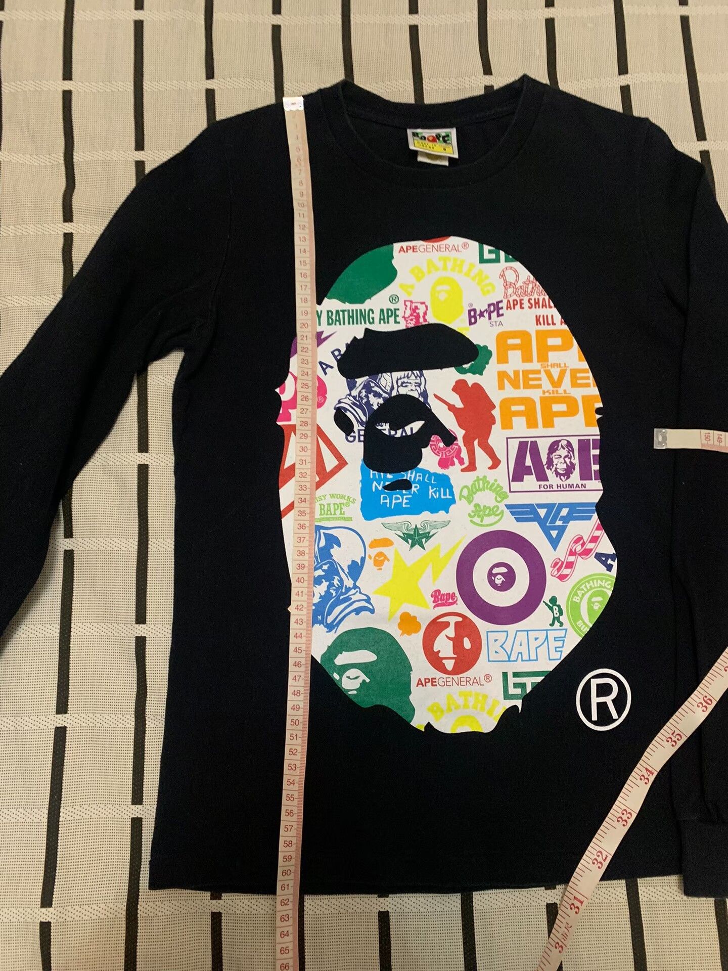 Bape Bape Ape Head T-Shirt S Men Size US S / EU 44-46 / 1 - 7 Thumbnail