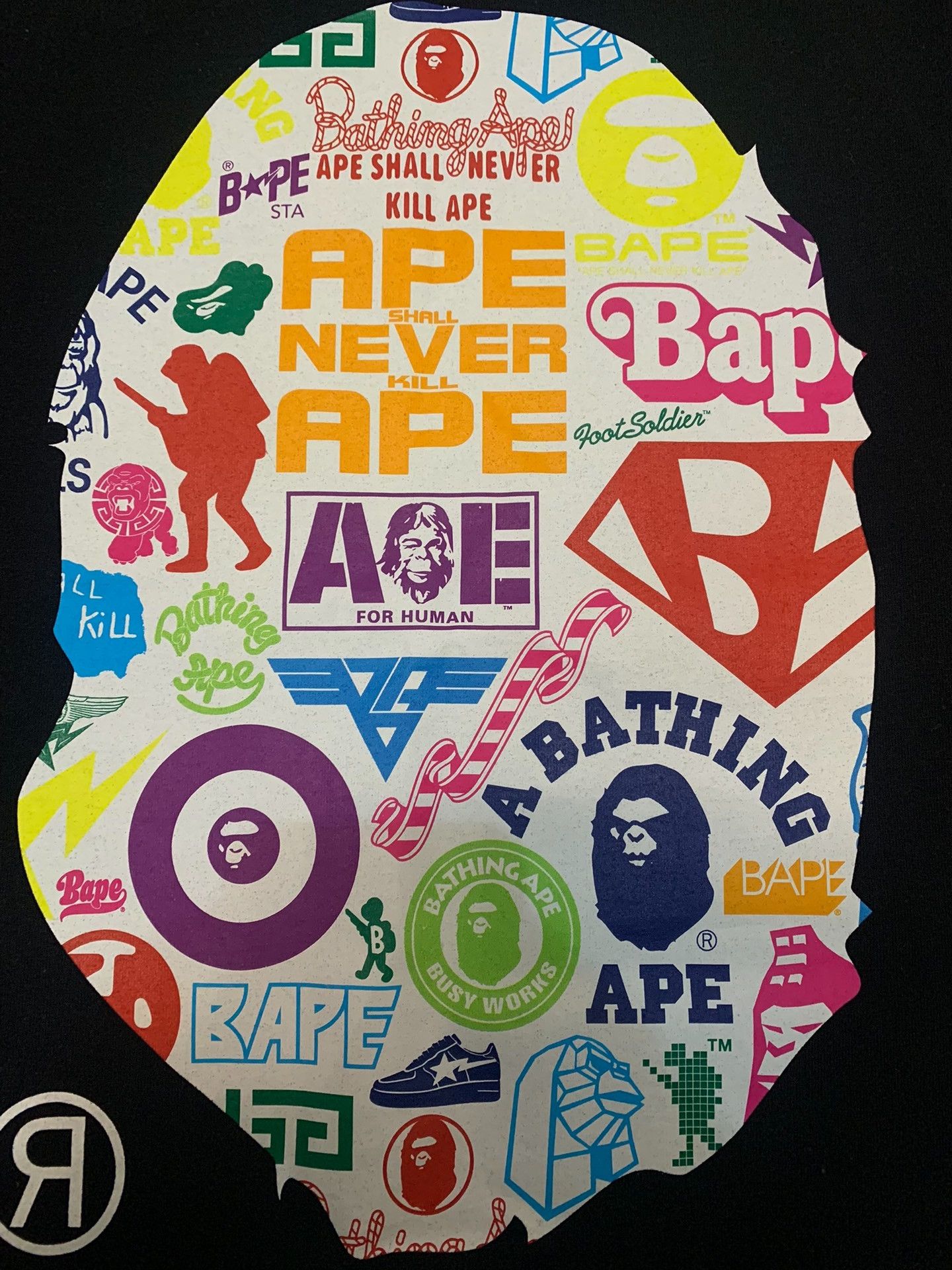 Bape Bape Ape Head T-Shirt S Men Size US S / EU 44-46 / 1 - 4 Thumbnail