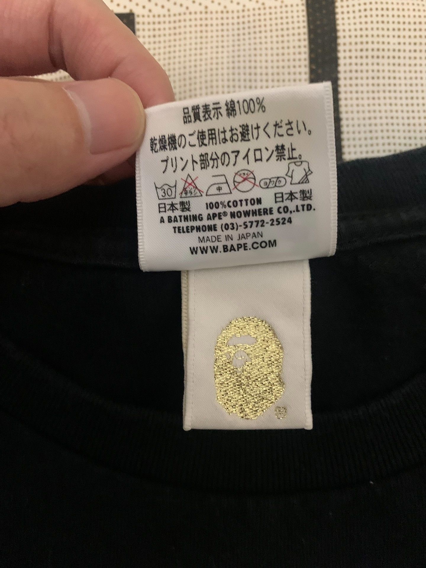 Bape Bape Ape Head T-Shirt S Men Size US S / EU 44-46 / 1 - 6 Thumbnail