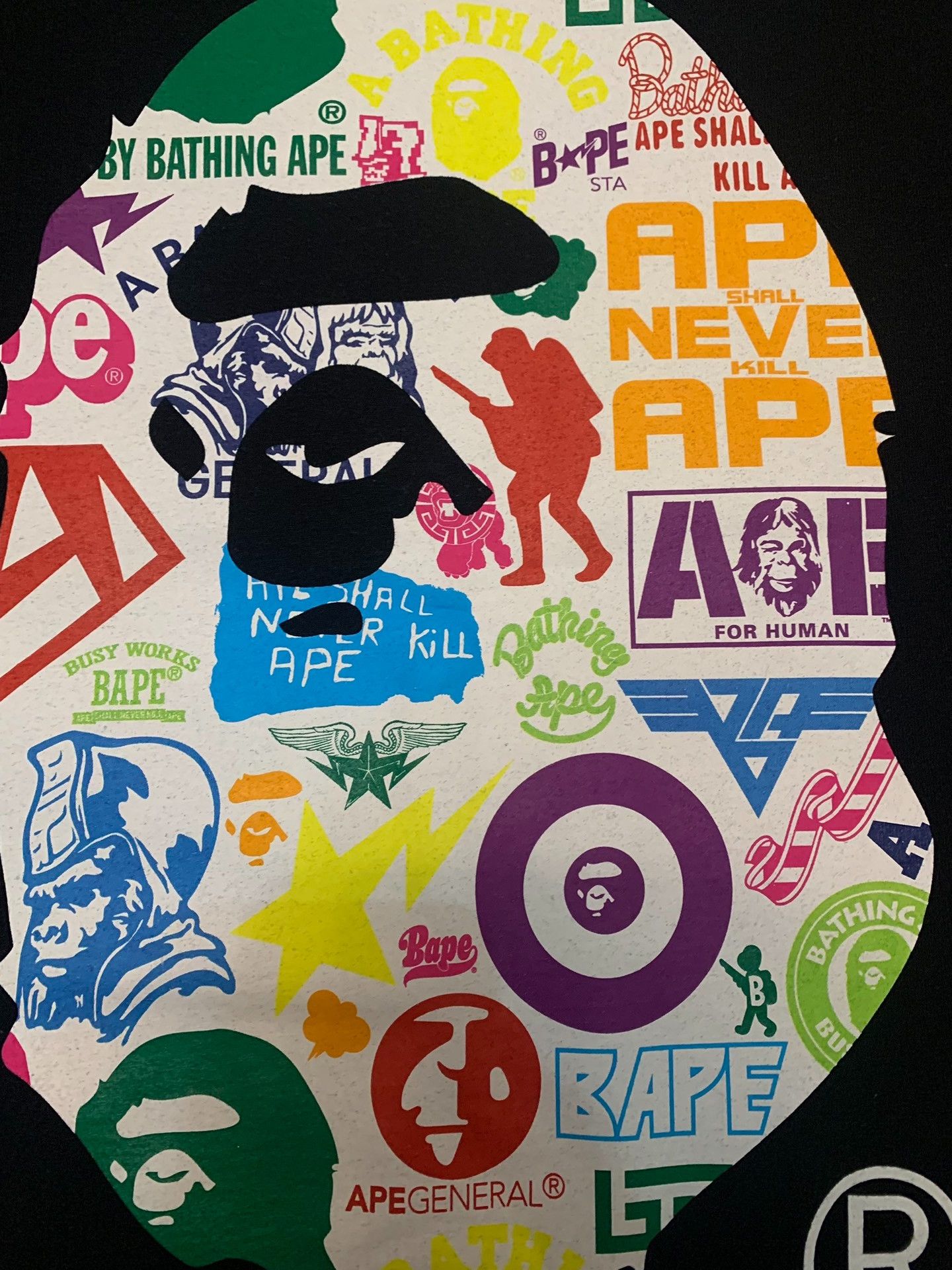 Bape Bape Ape Head T-Shirt S Men Size US S / EU 44-46 / 1 - 3 Thumbnail
