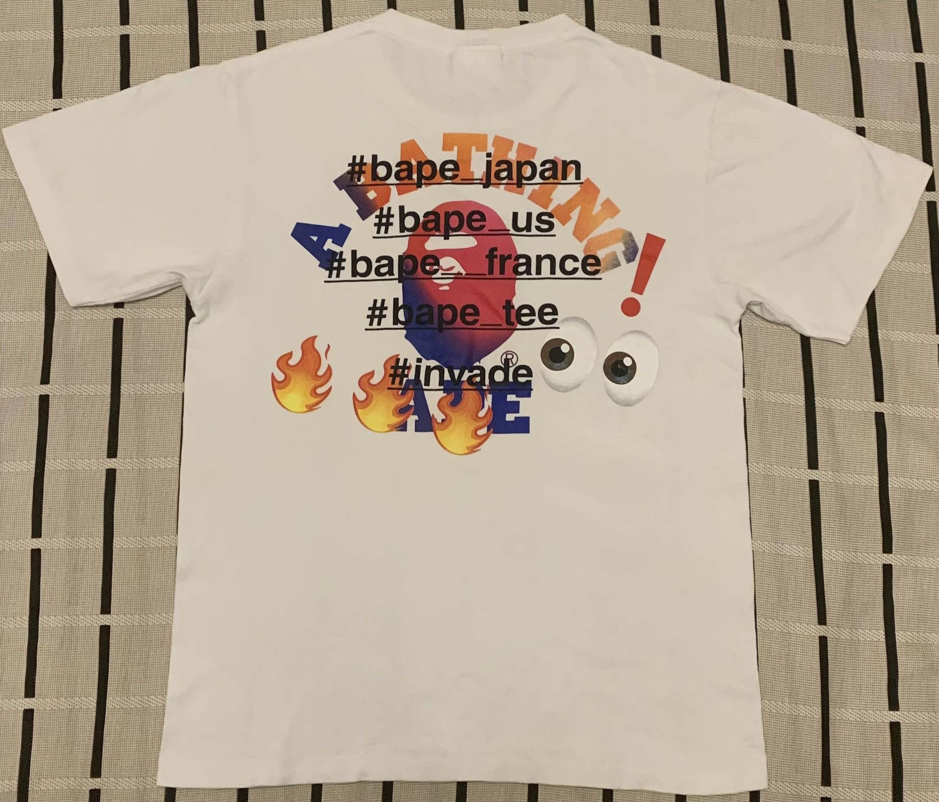 Bape Bape Ape Head T-Shirt S Men Size US S / EU 44-46 / 1 - 2 Thumbnail