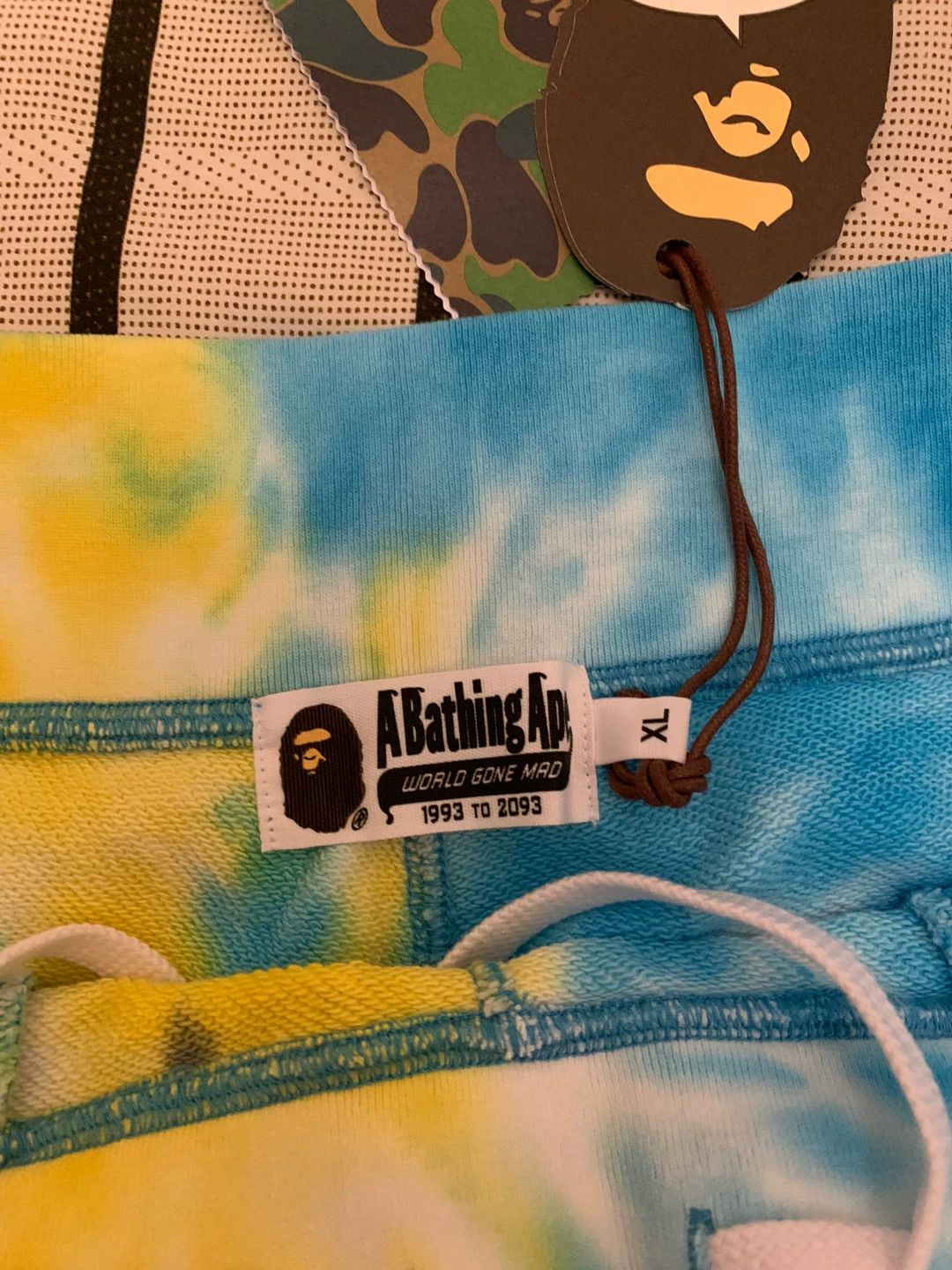 Bape Bape Camo Tie-Dye Multi Casual Pants XL Men Size US 36 / EU 52 - 3 Thumbnail