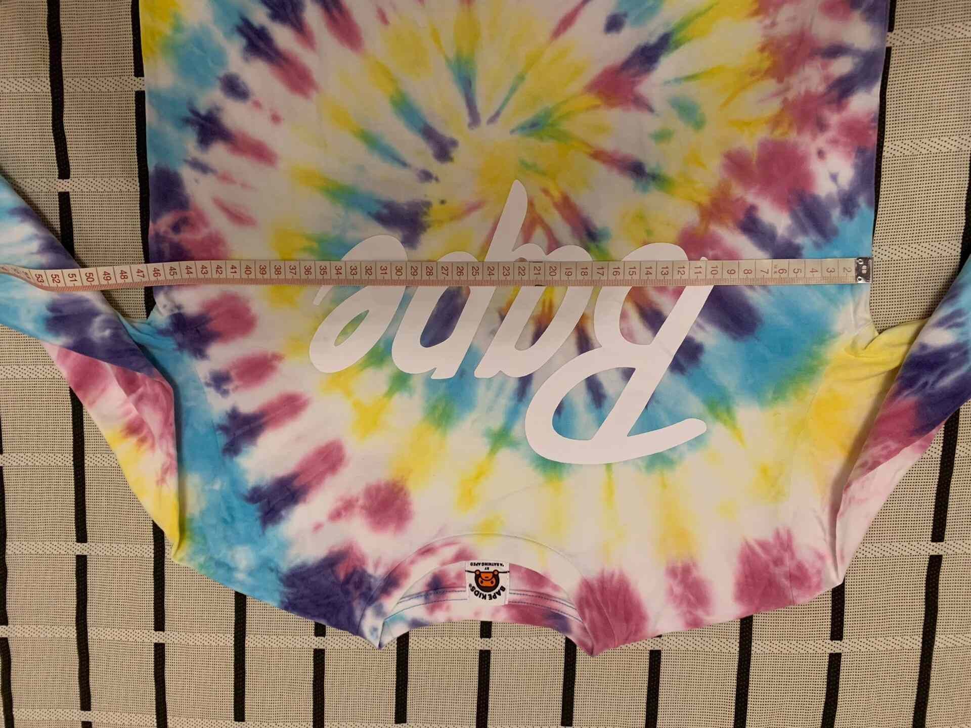 Bape Bape Tie-Dye Multi T-Shirt S Men Size US S / EU 44-46 / 1 - 8 Thumbnail