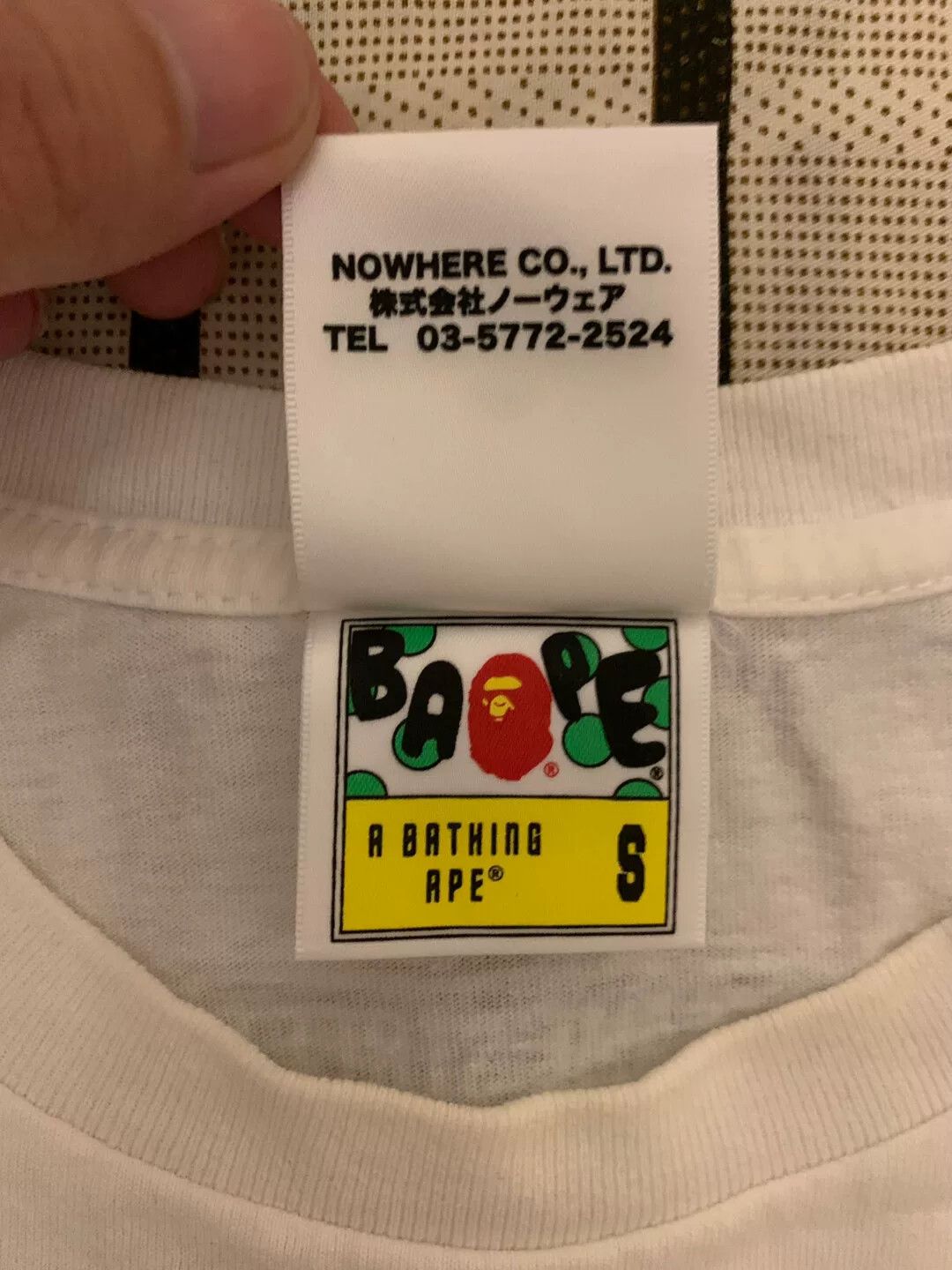 Bape Bape Collab T-Shirt S Men Size US S / EU 44-46 / 1 - 3 Thumbnail