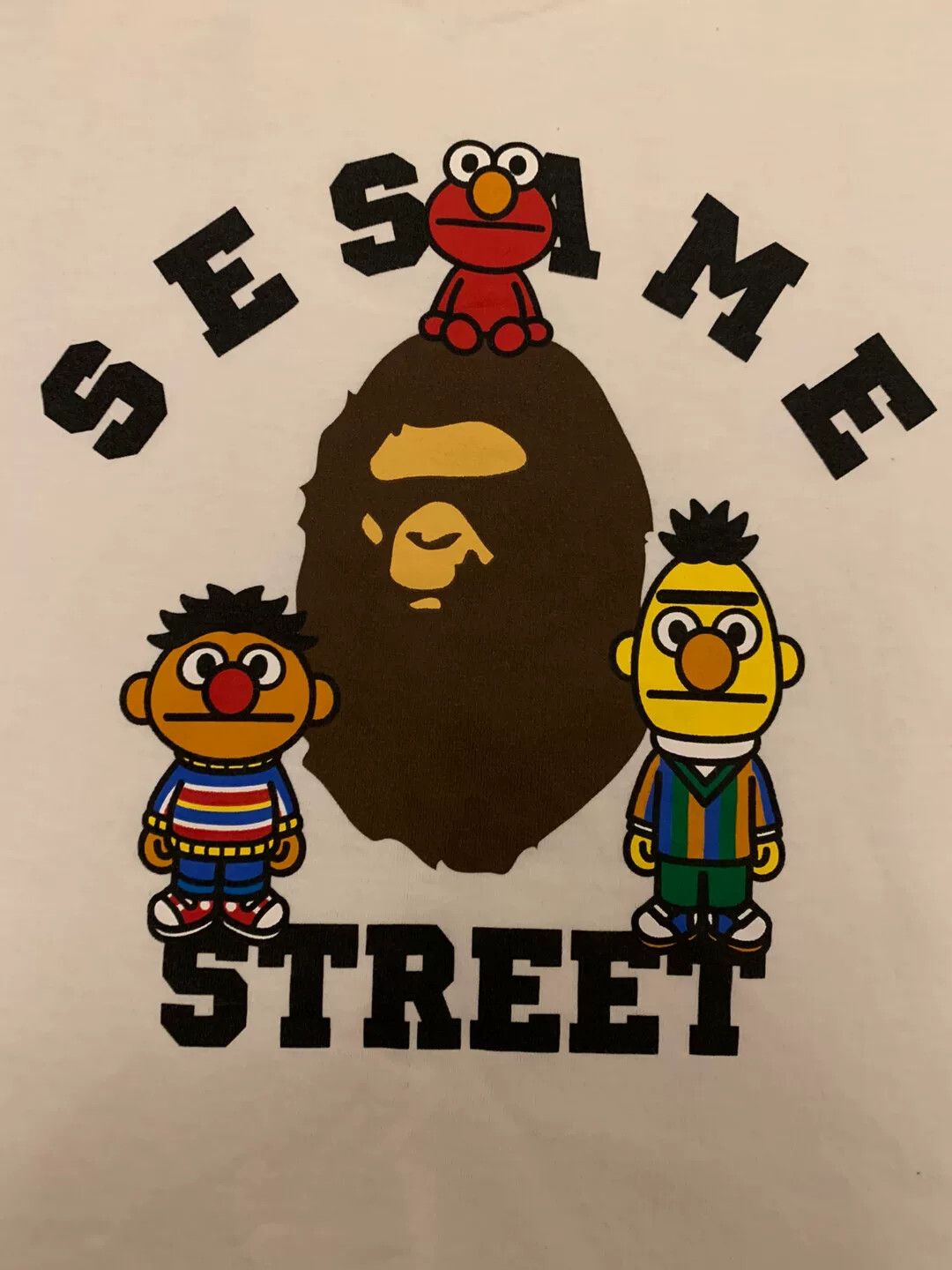 Bape Bape Collab T-Shirt S Men Size US S / EU 44-46 / 1 - 2 Thumbnail