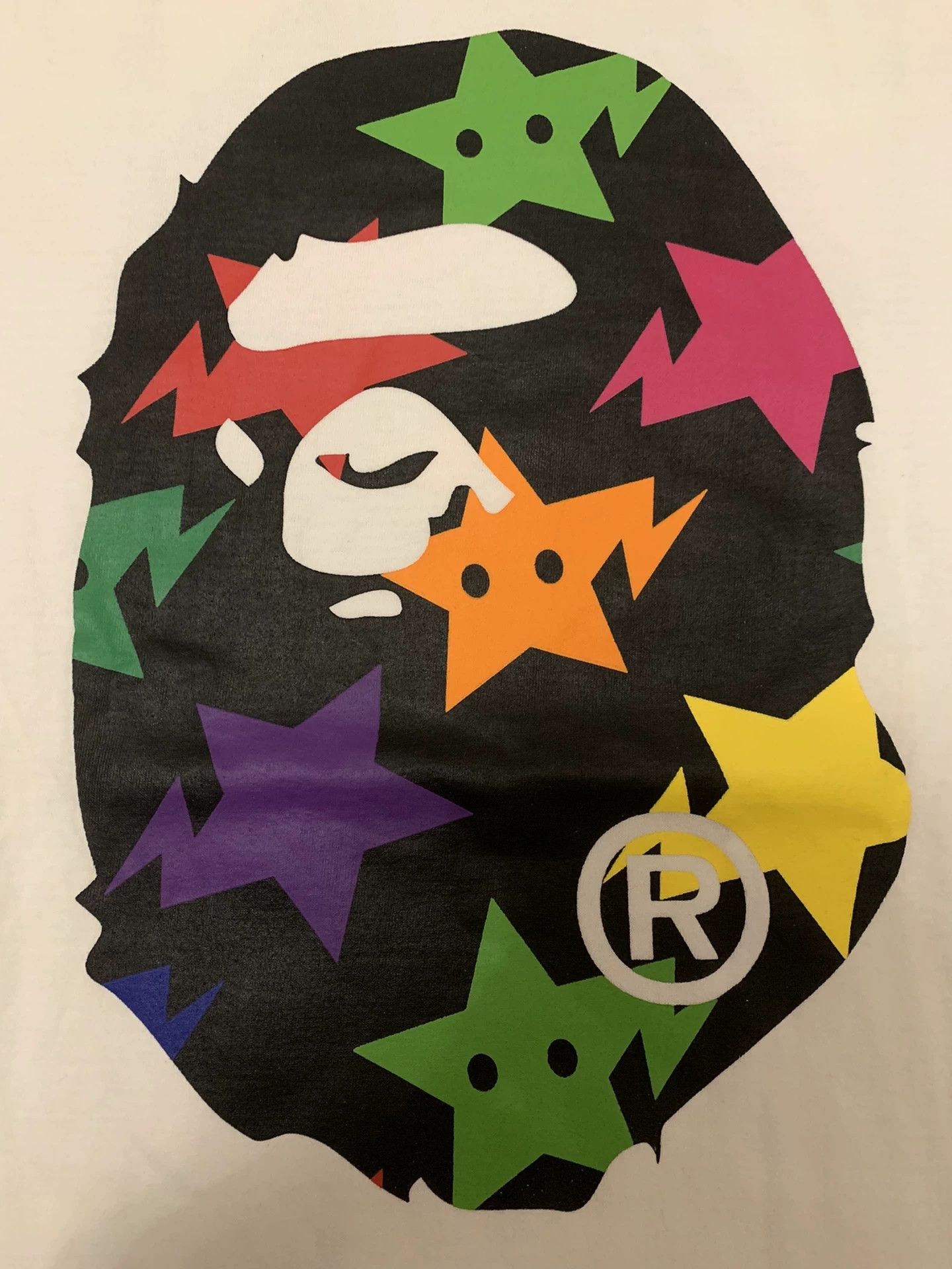 Bape Bape Rainbow Multi T-Shirt M Men Size US M / EU 48-50 / 2 - 3 Thumbnail