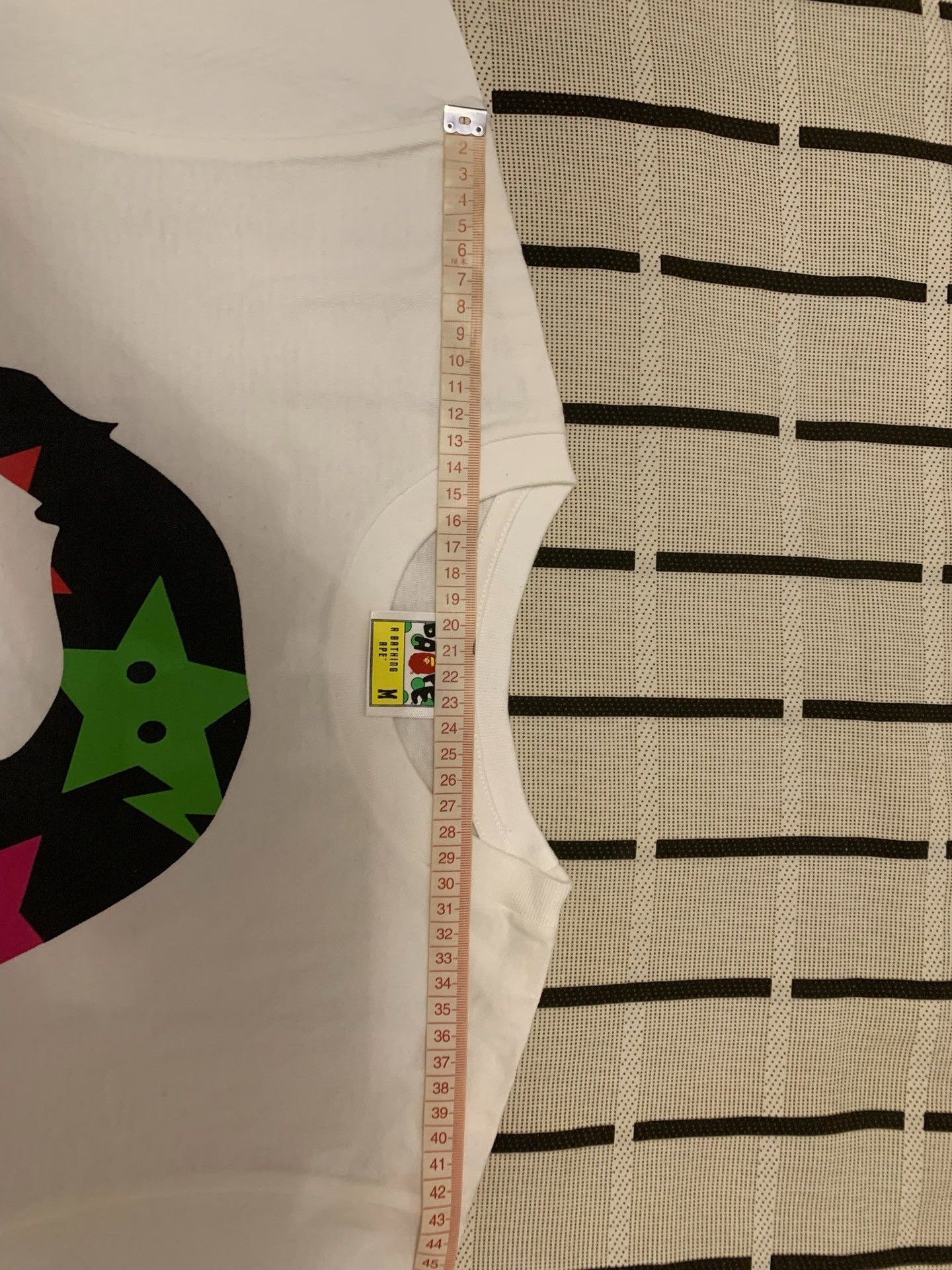 Bape Bape Rainbow Multi T-Shirt M Men Size US M / EU 48-50 / 2 - 9 Thumbnail