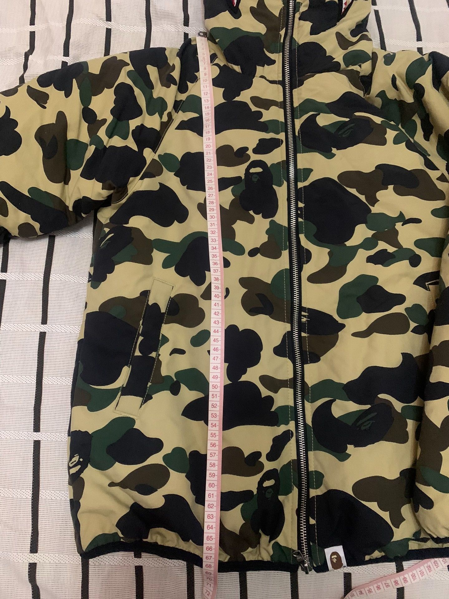 Bape Bape Down Camo Yellow Heavy Coat M Men Size US M / EU 48-50 / 2 - 7 Thumbnail