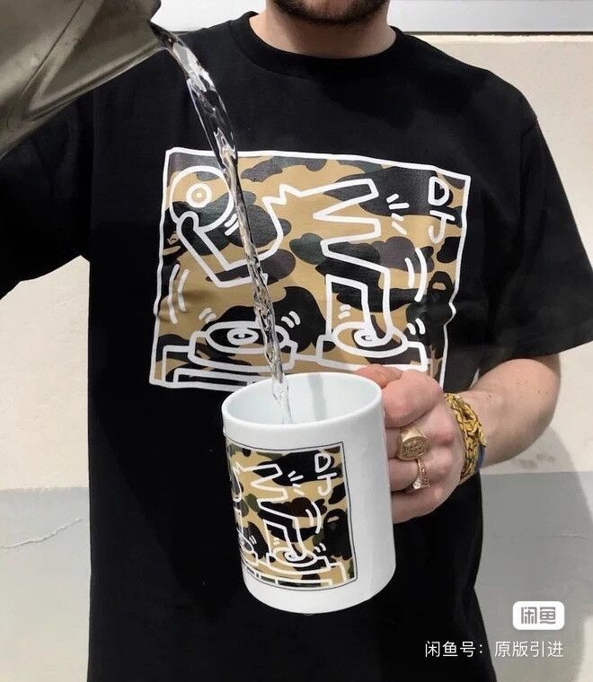 Bape Bape Camo Yellow T-Shirt S Men Size US S / EU 44-46 / 1 - 3 Thumbnail