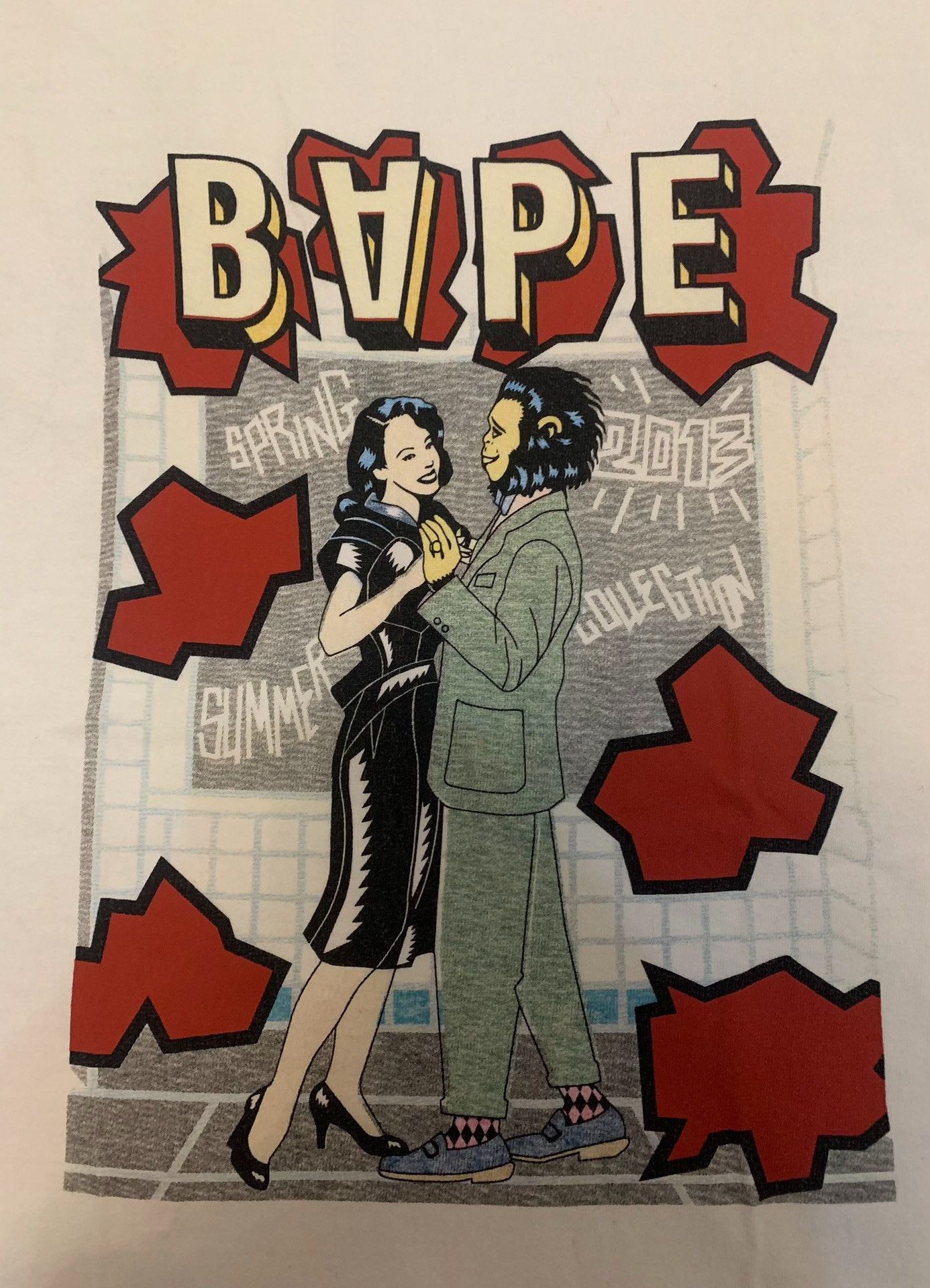 Bape Bape T-Shirt S Men Size US S / EU 44-46 / 1 - 2 Thumbnail