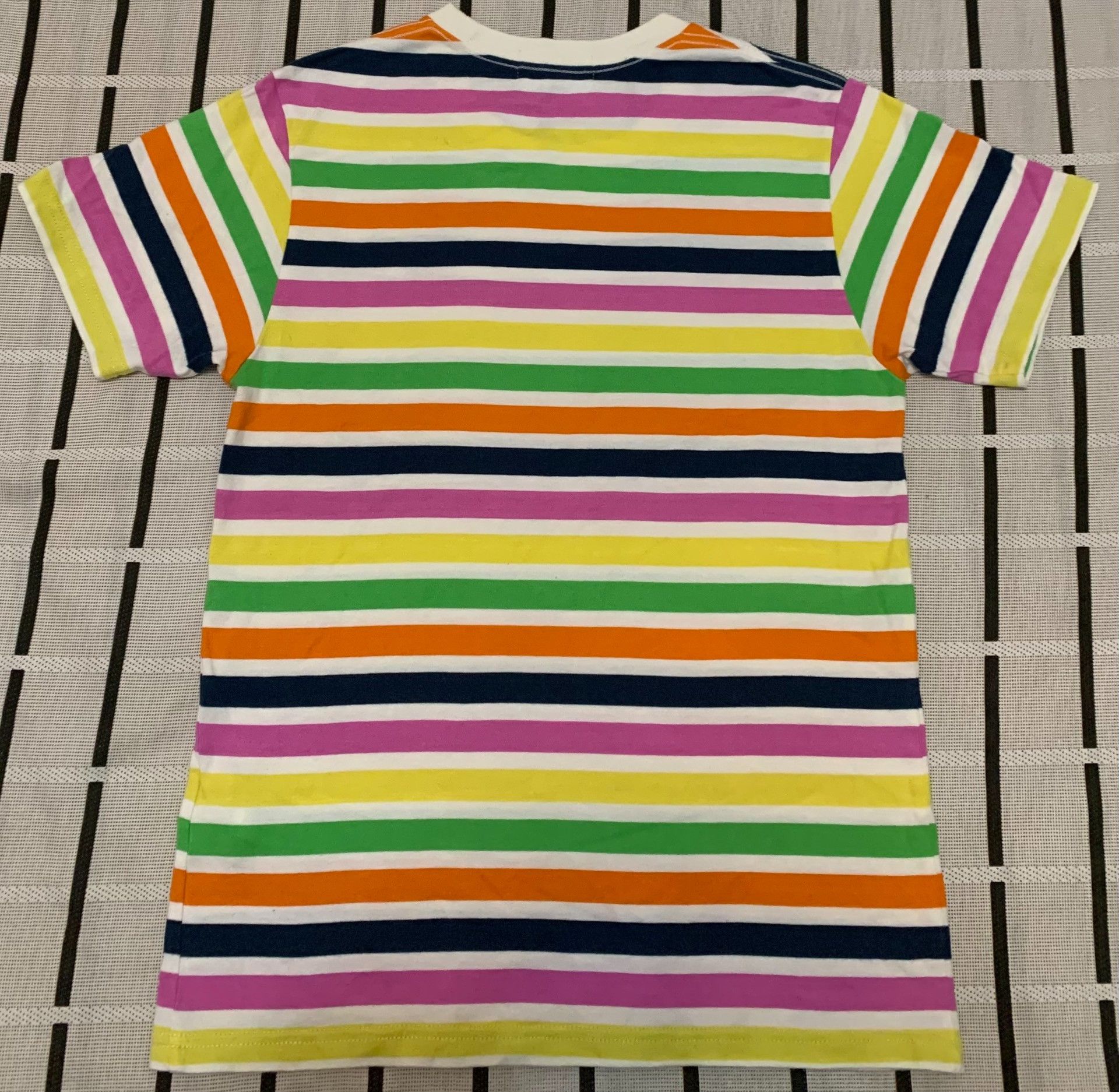 Bape Bape Striped Rainbow Multi T-Shirt S Men Size US S / EU 44-46 / 1 - 2 Thumbnail